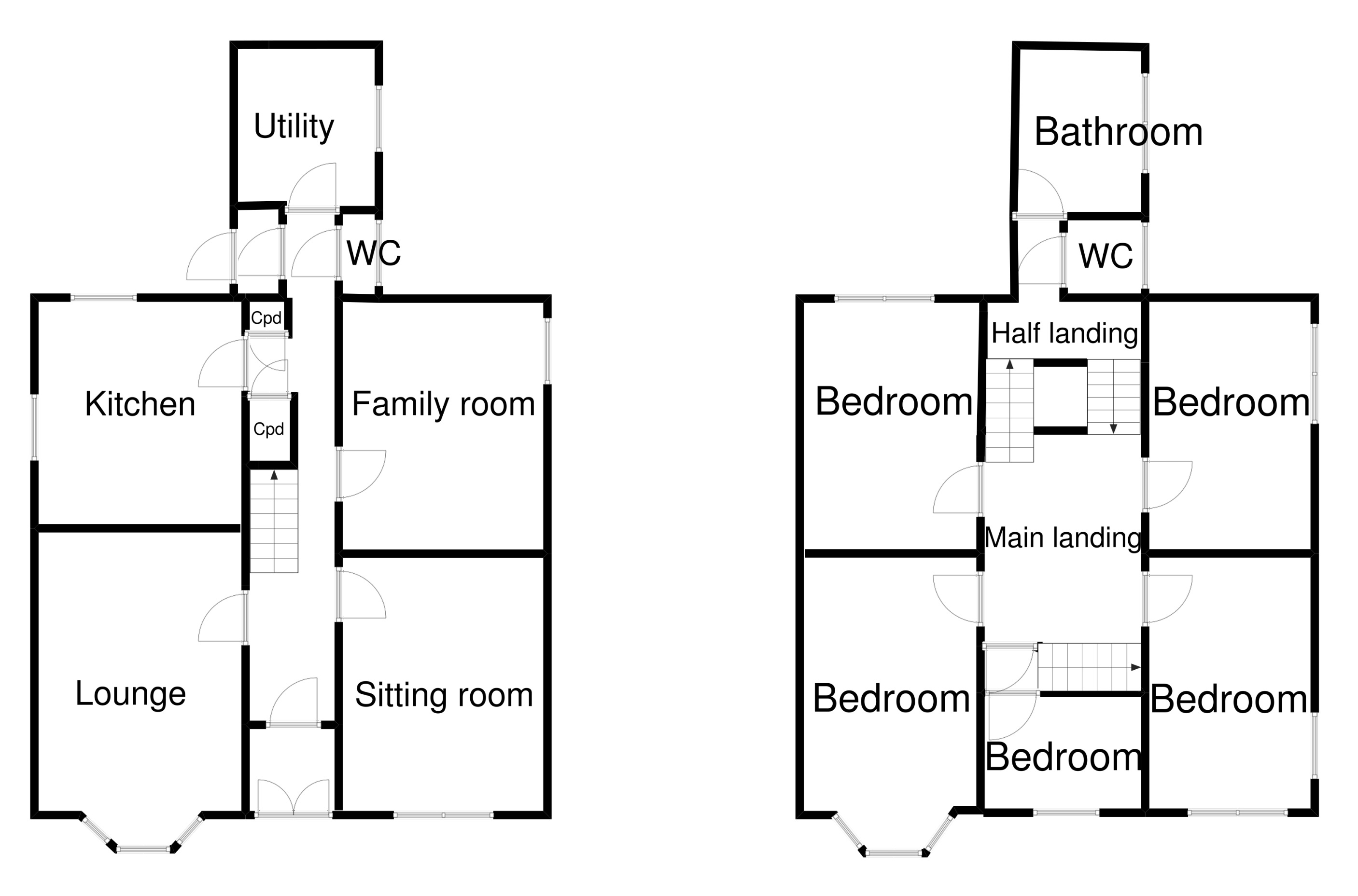 5 Bedrooms Detached house for sale in Westdene, 68 Townhead Street, Strathaven ML10