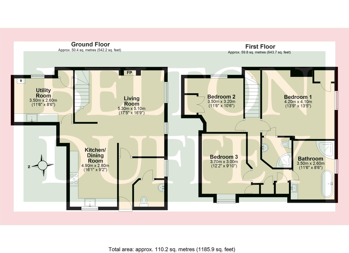 Lovedays, Theatre Road, Wells-next-the-Sea floorplan