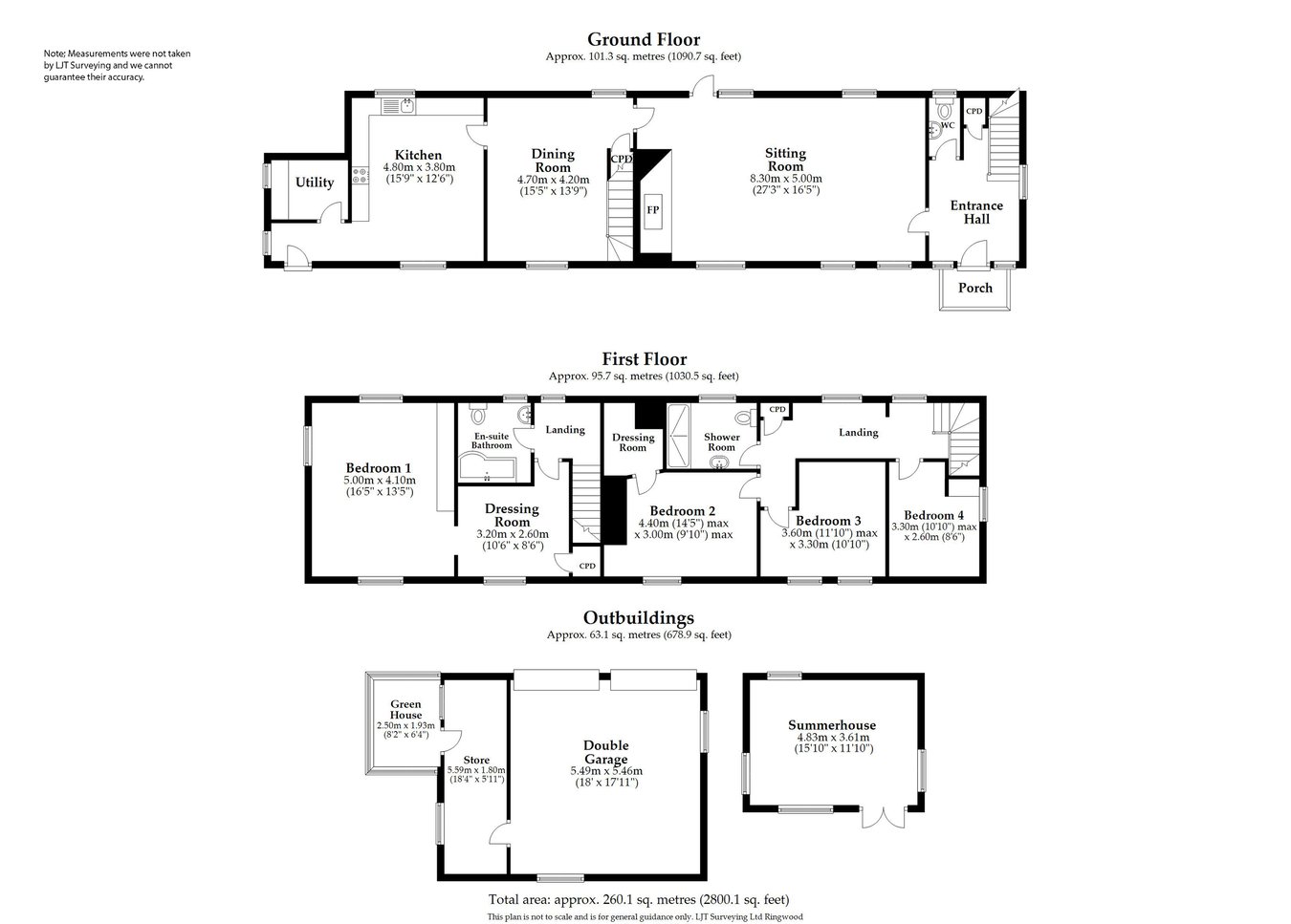 Chartwood Cottage, The Marsh, Fordingbridge floorplan