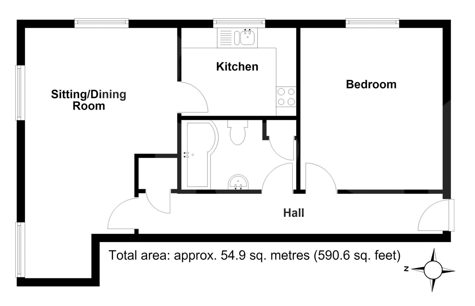 Imperial House, Exeter floorplan