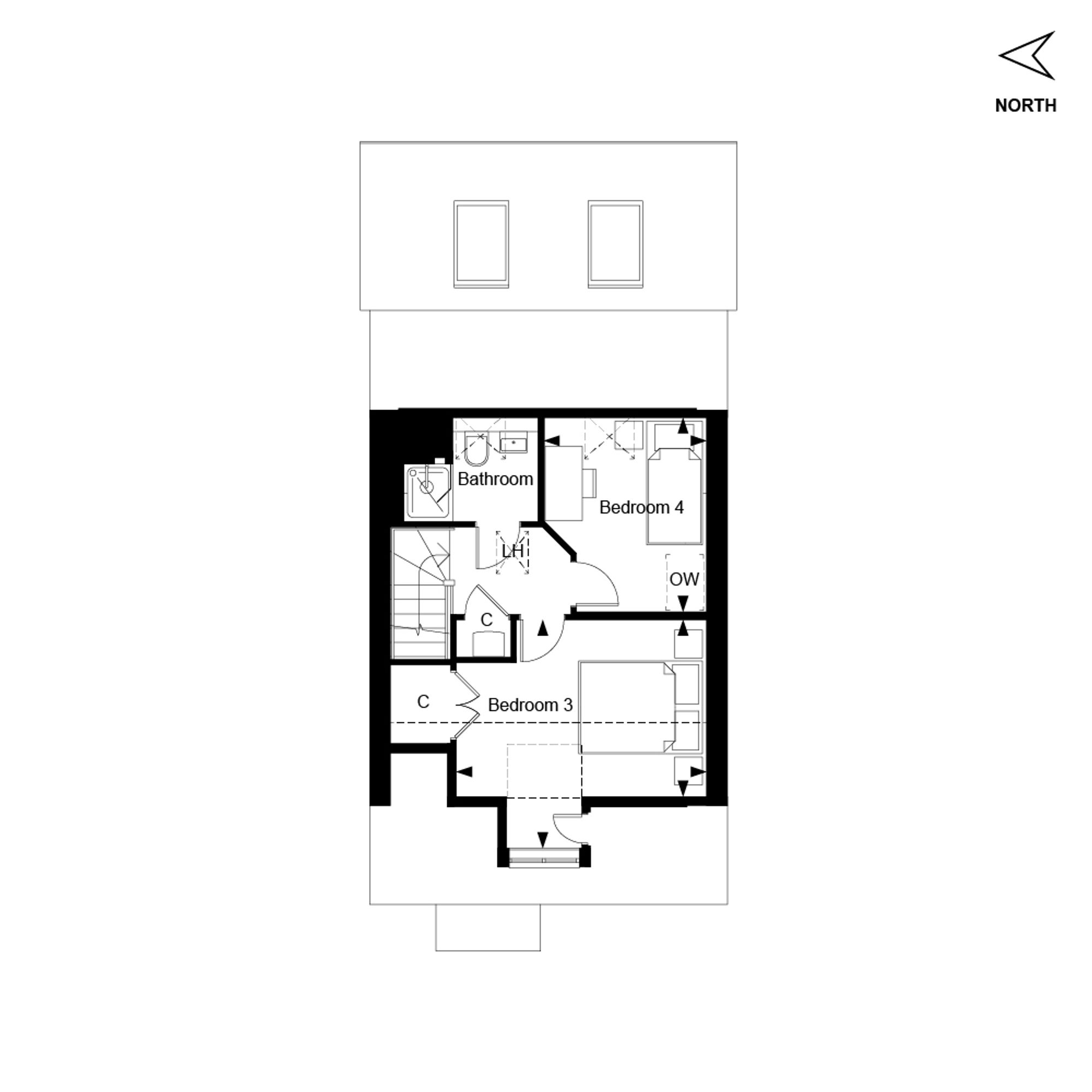 The Mandarin - Plot 346, The Orchards, Cranleigh floorplan