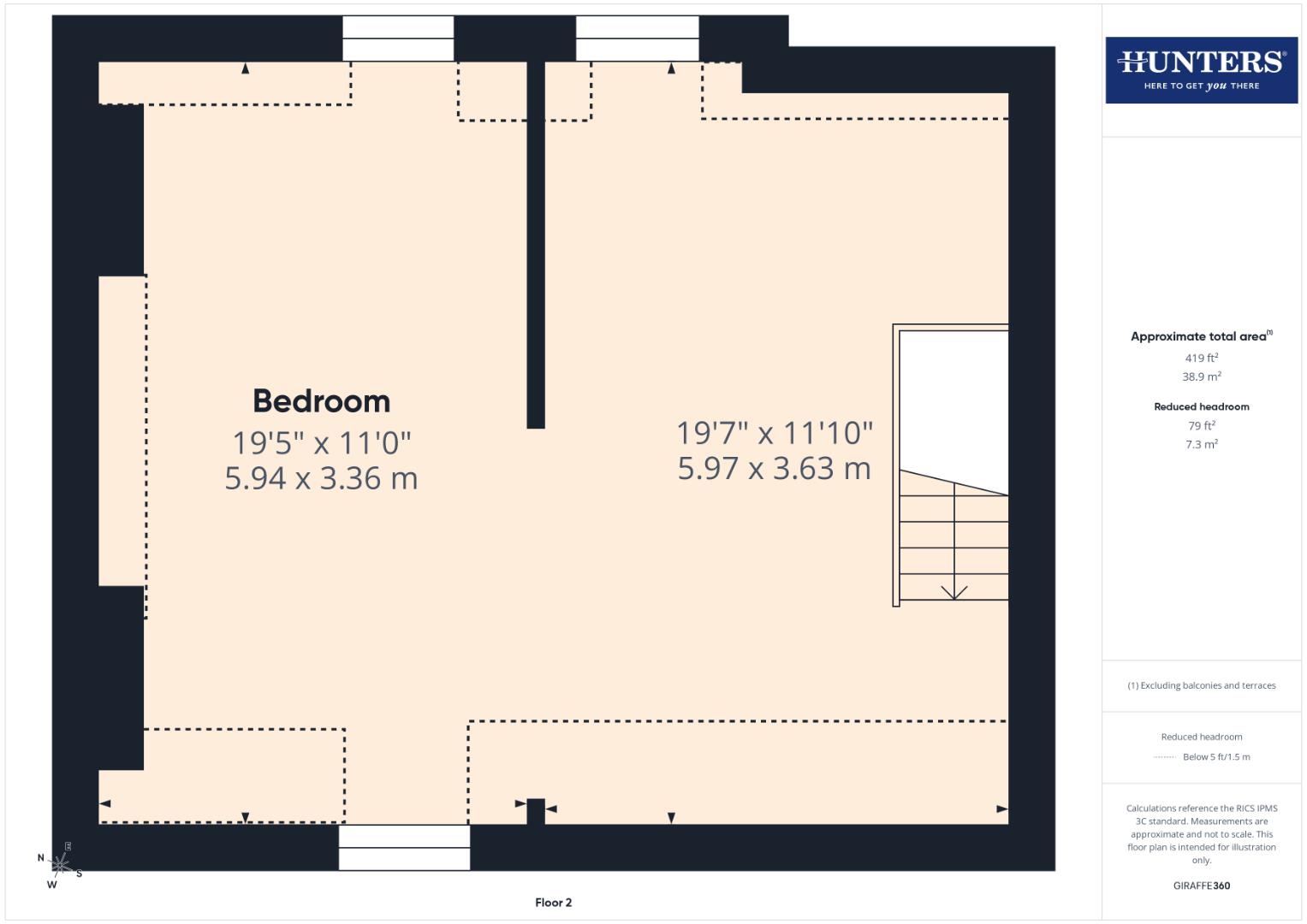 18, Hartington Place, Carlisle floorplan