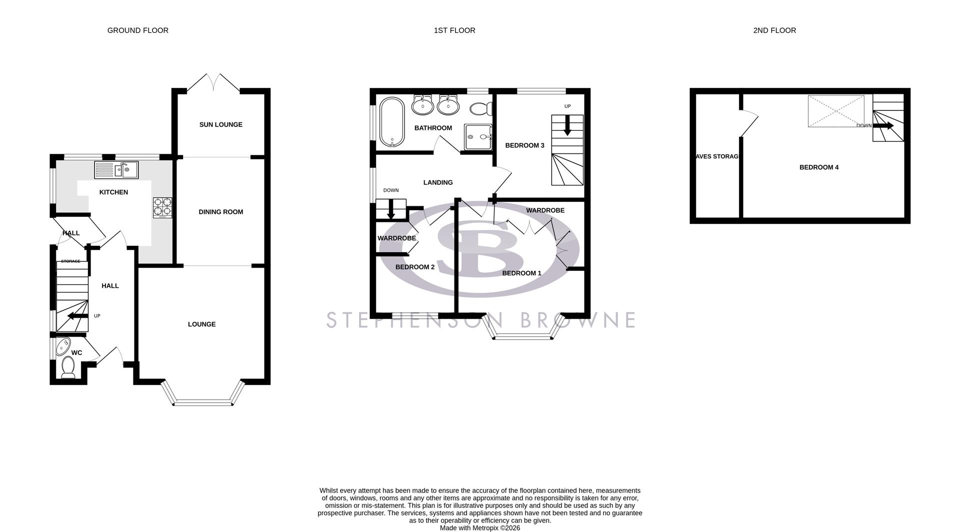 8, Chestnut Drive, Alsager floorplan