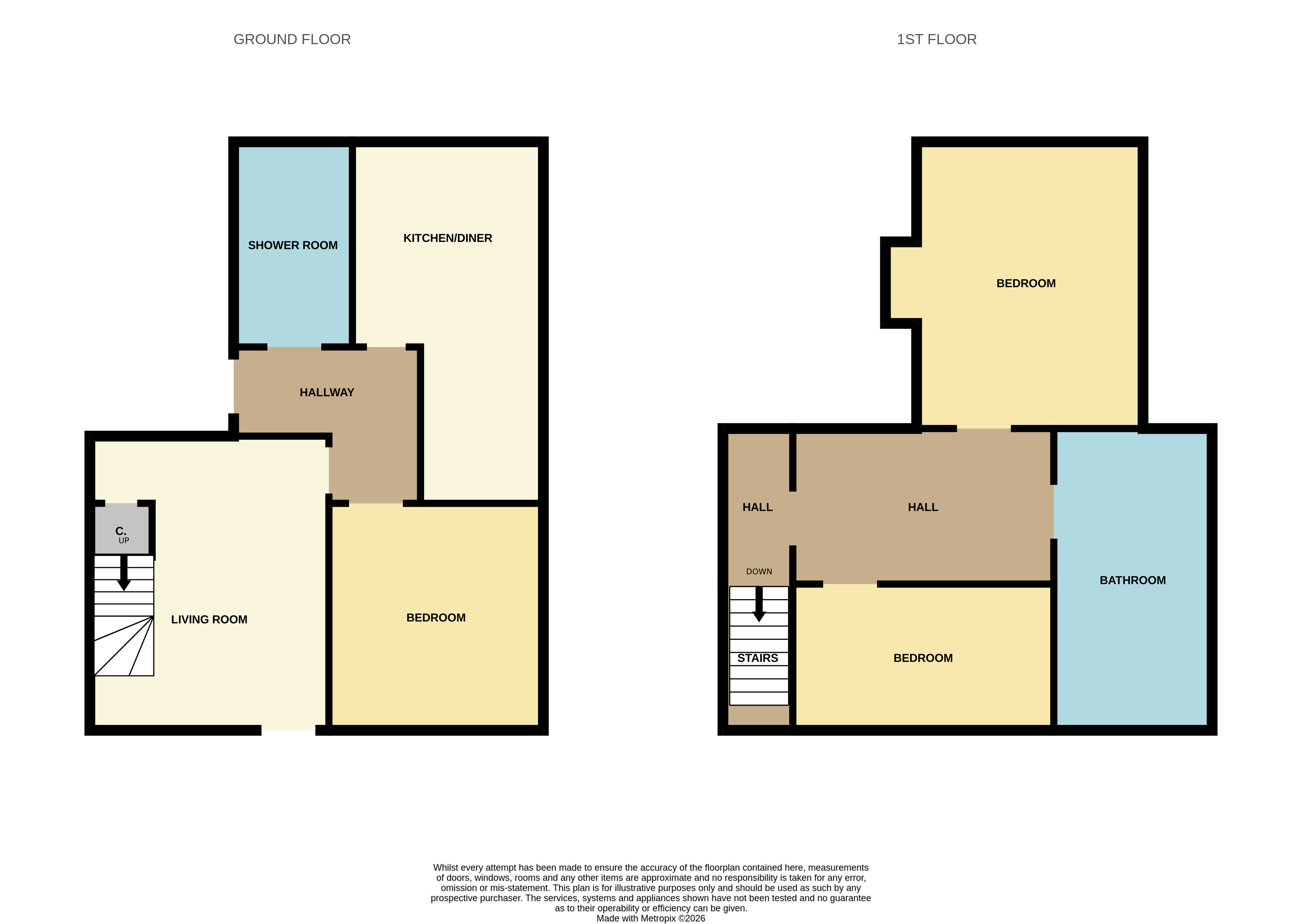 Mistletoe Cottage, 135, High Street, Laurencekirk floorplan