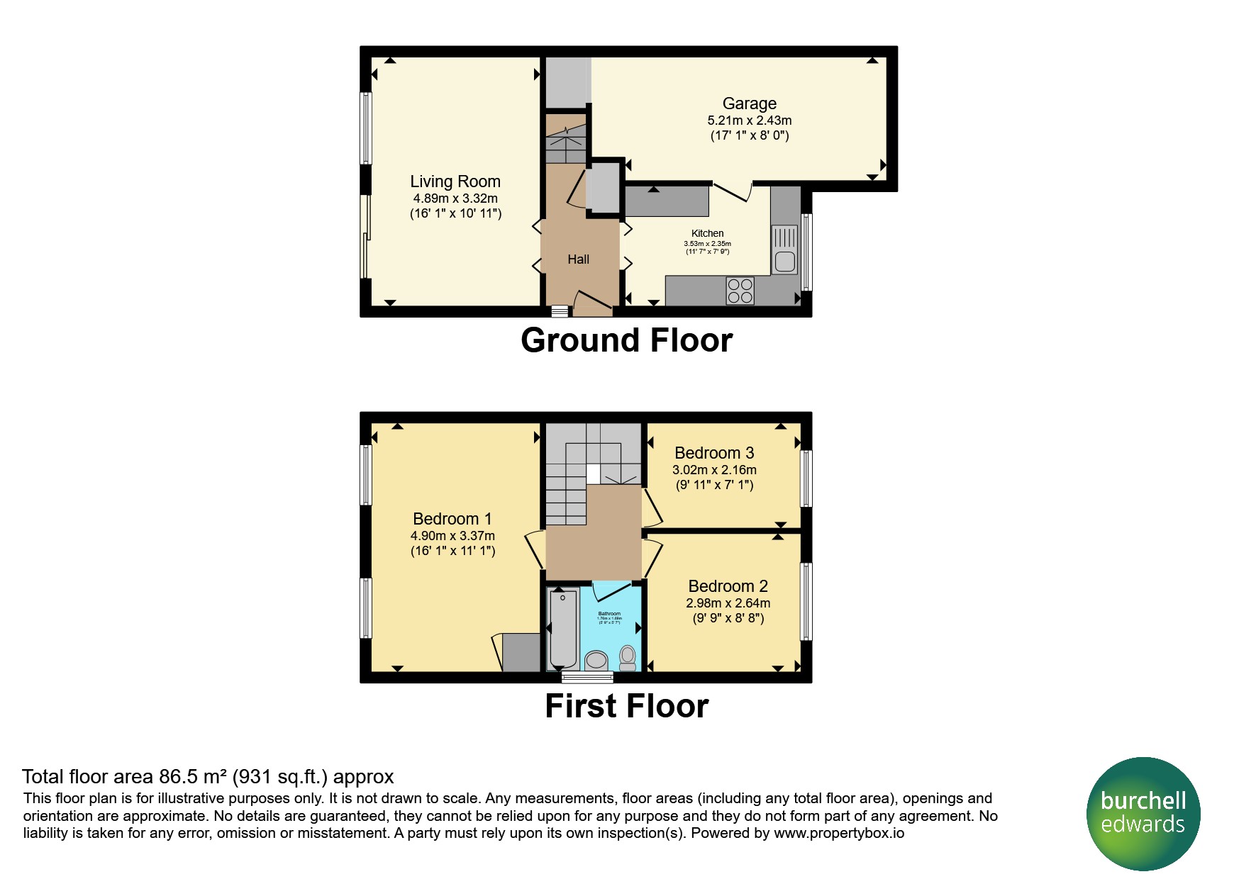 13, Aspen Road, Burton-On-Trent floorplan