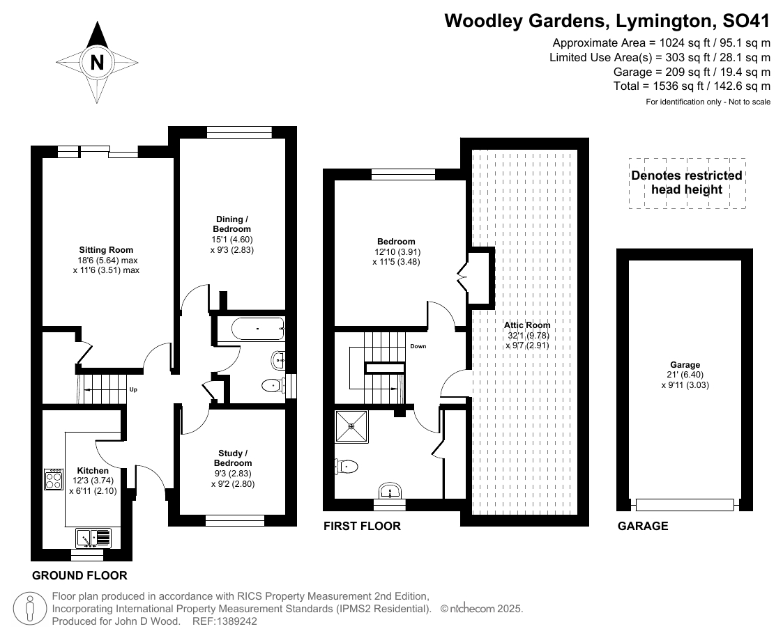 15, Woodley Gardens, Hampshire floorplan