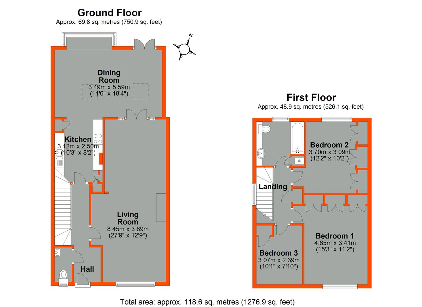 60, Springpark Drive, Beckenham floorplan