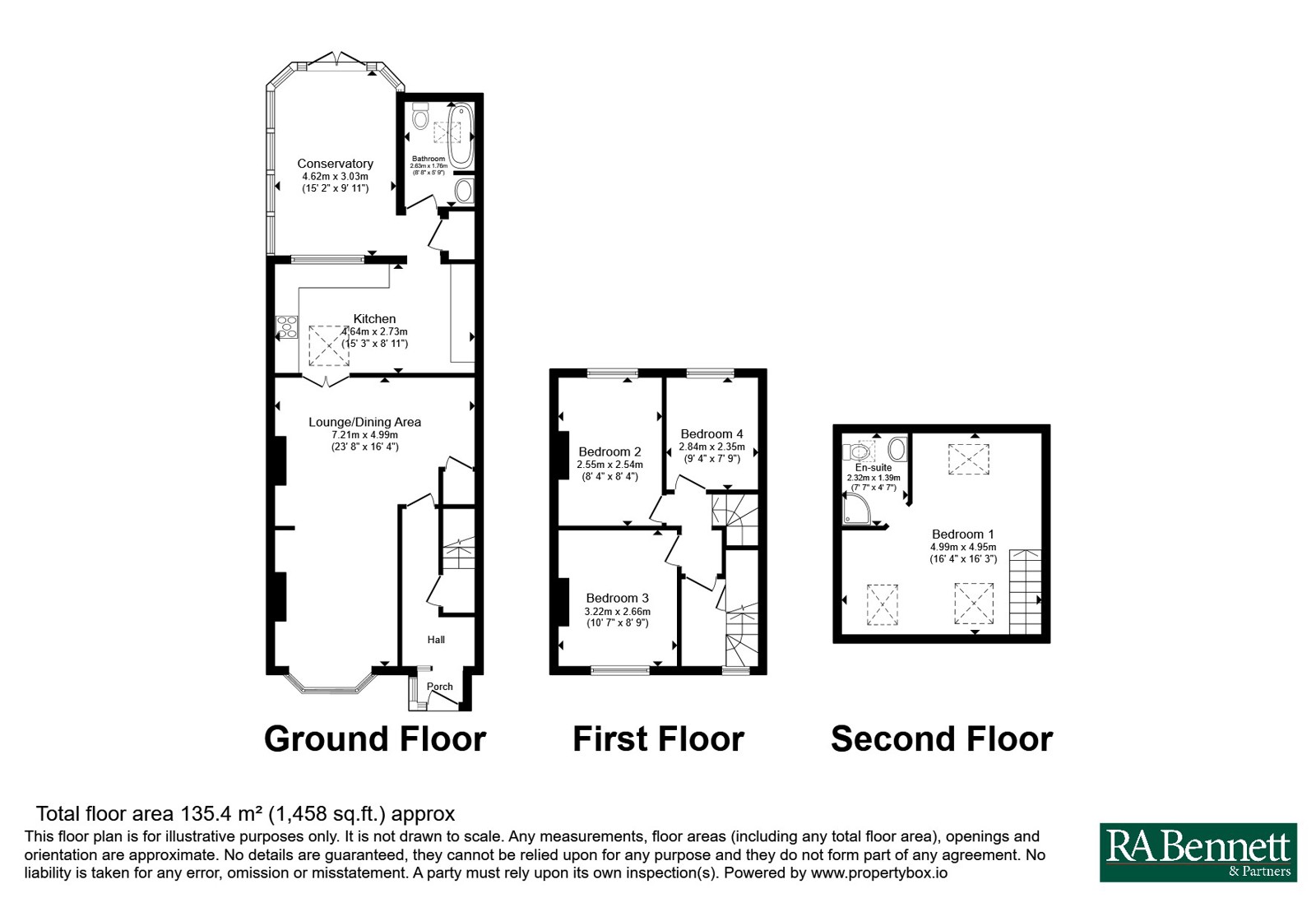 195, Pershore Road, Worcestershire floorplan