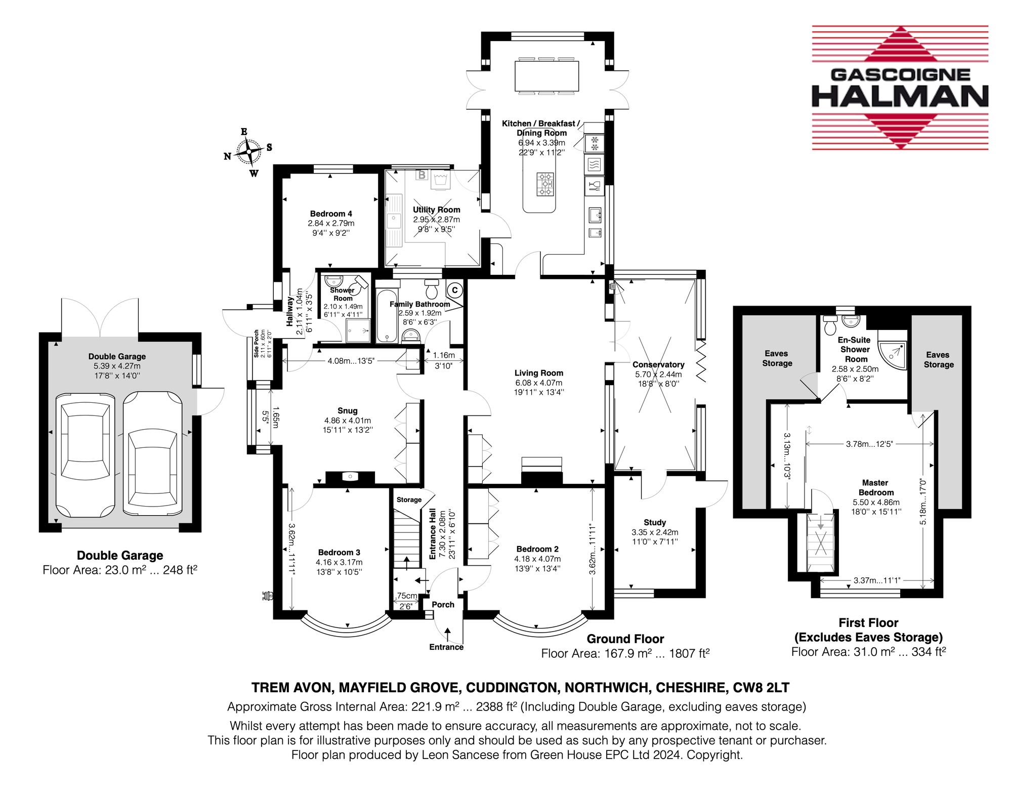 Trem Avon Mayfield Grove, Northwich floorplan