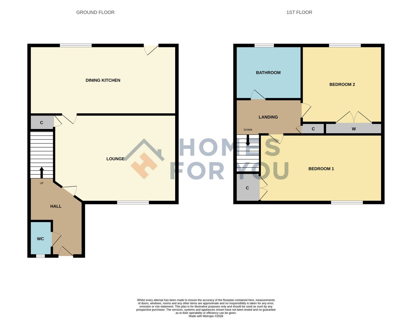 22, Bellevue Park, Alloa floorplan
