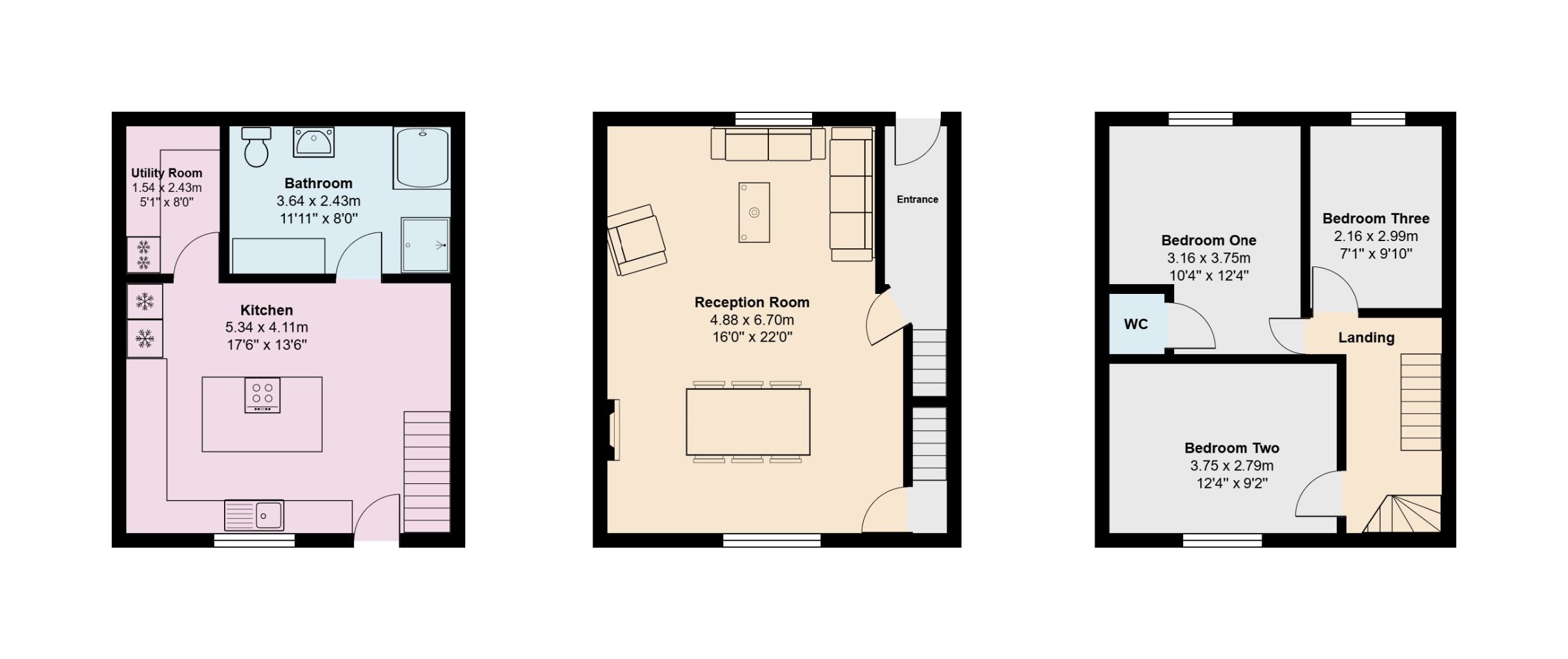 6 Llewellyn Street, Bridgend floorplan