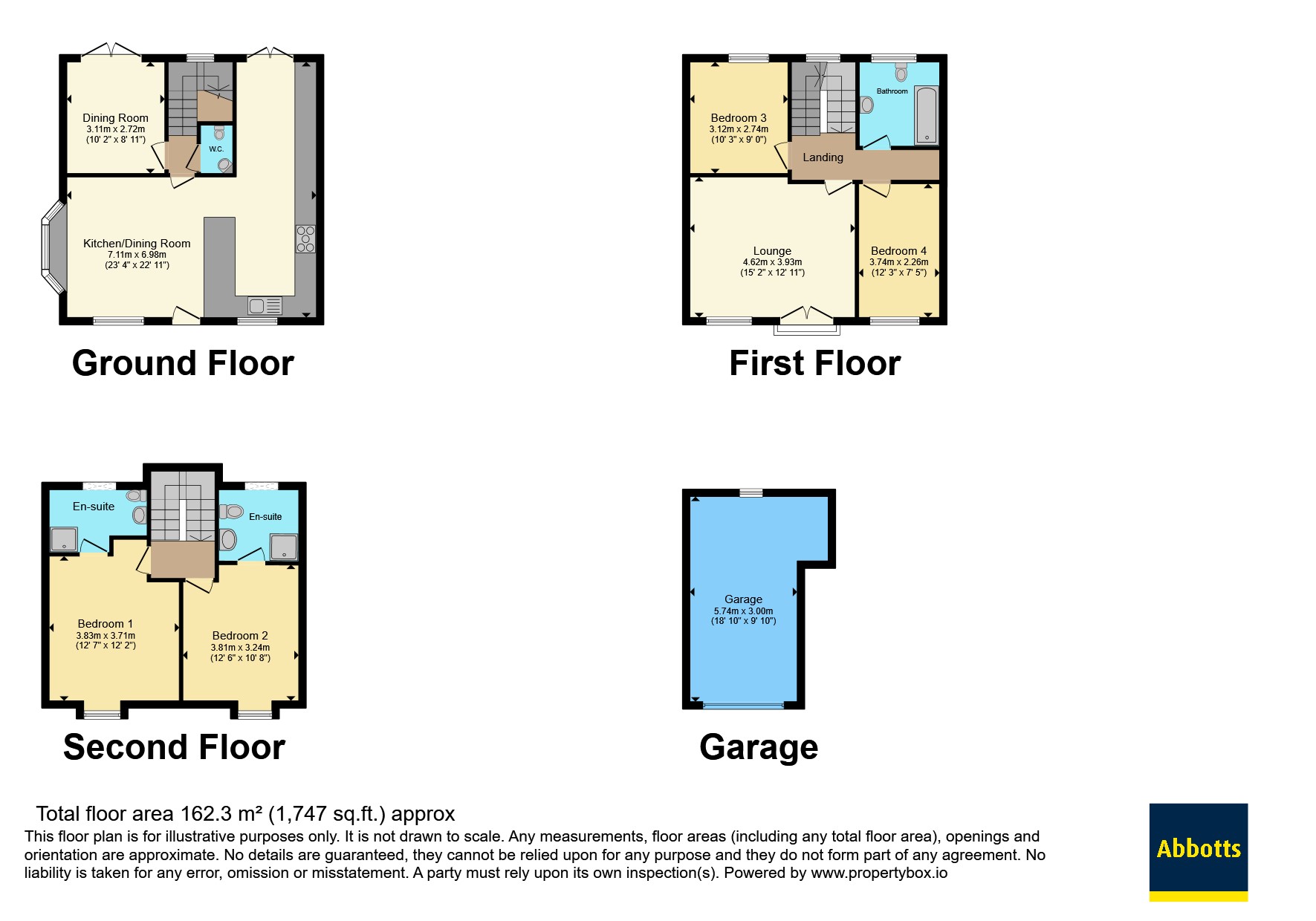 16, Woodpecker Way, Norwich floorplan