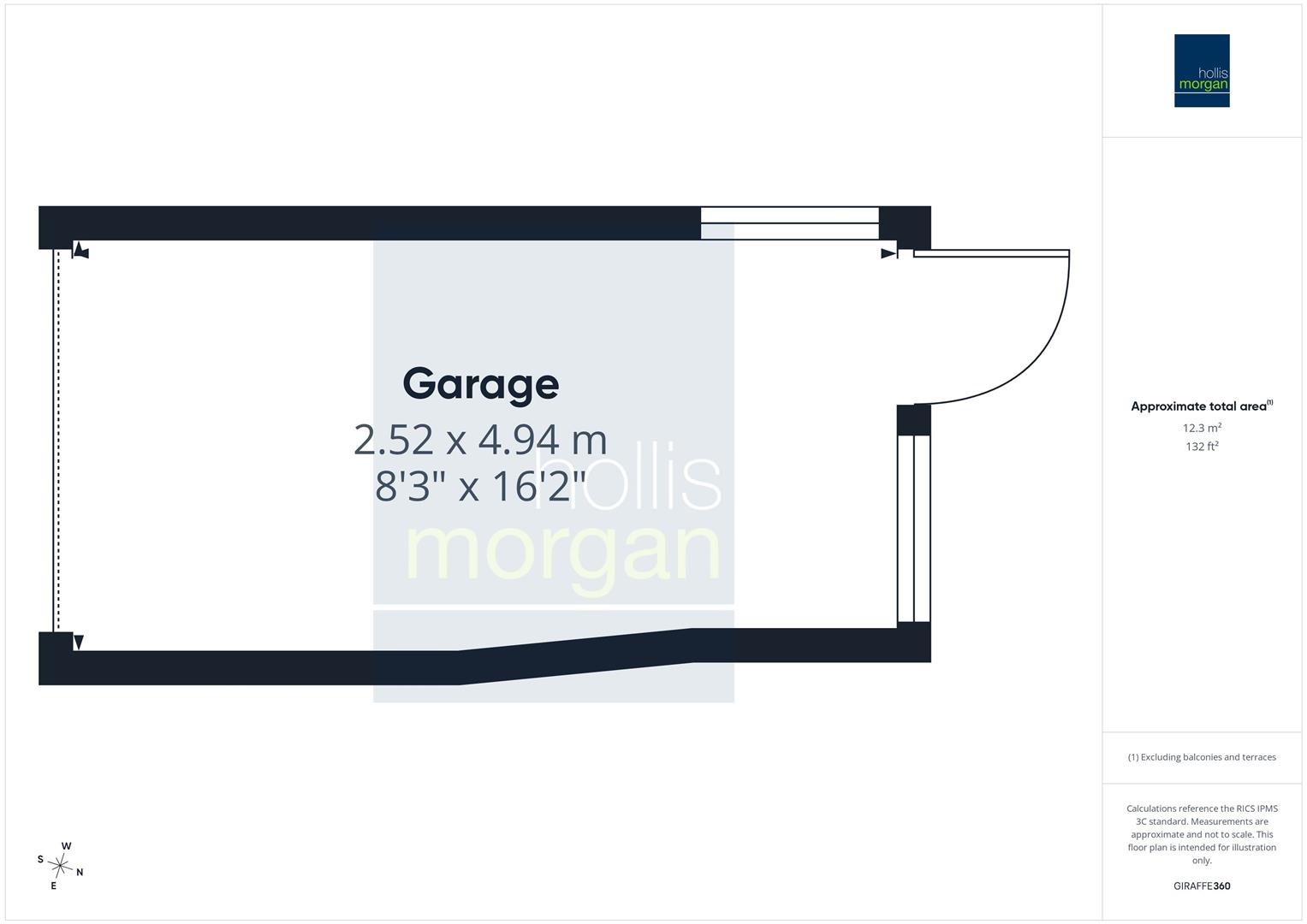 Garage @, Alma Road, Bristol floorplan