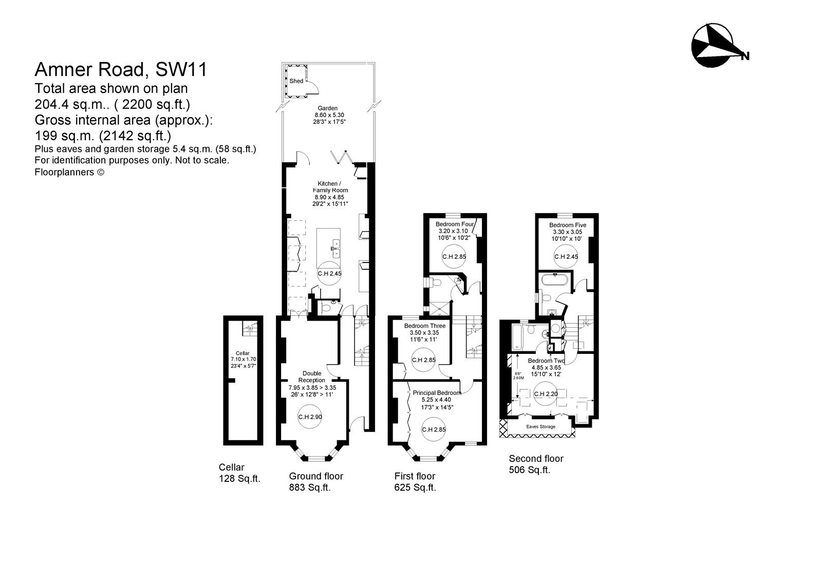 33, Amner Road, London floorplan