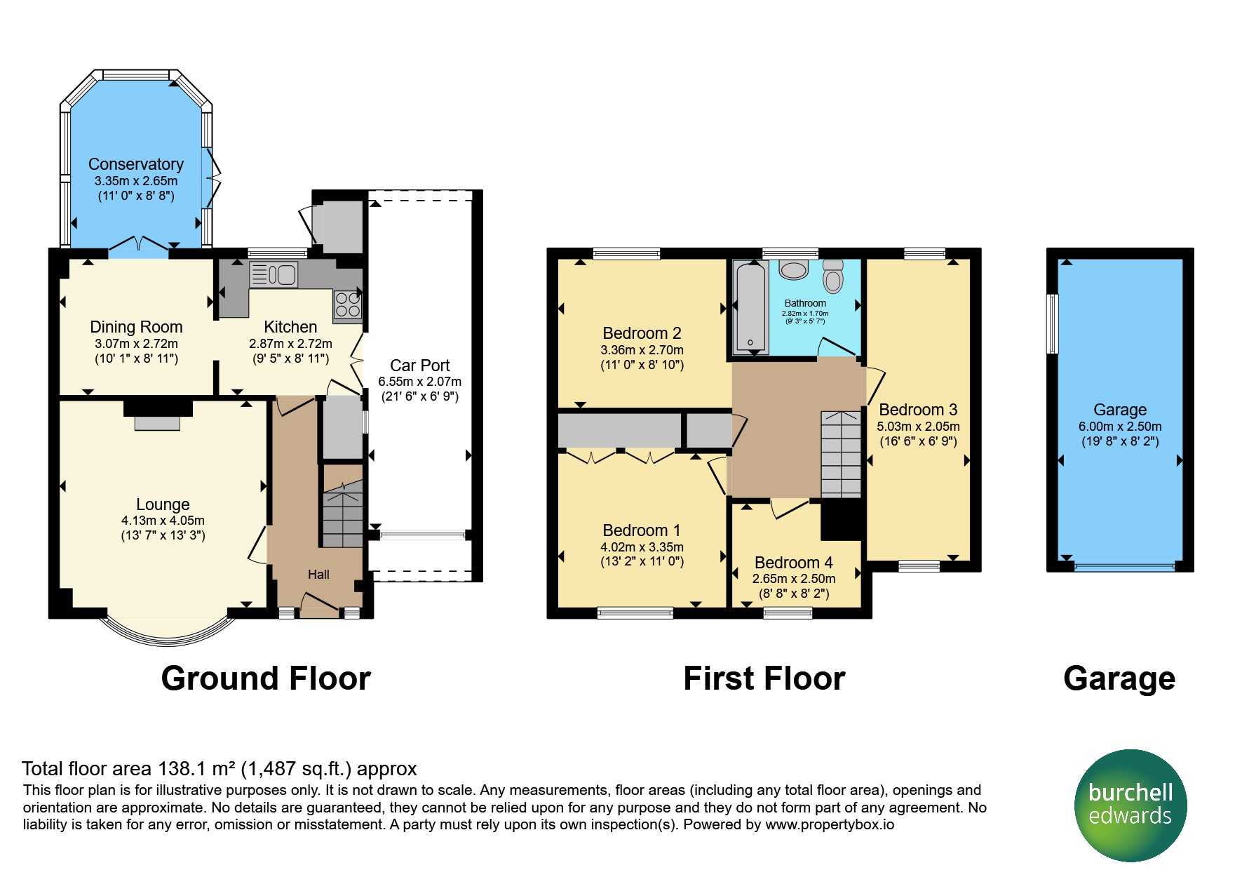 3, Brixham Road, Nottingham floorplan