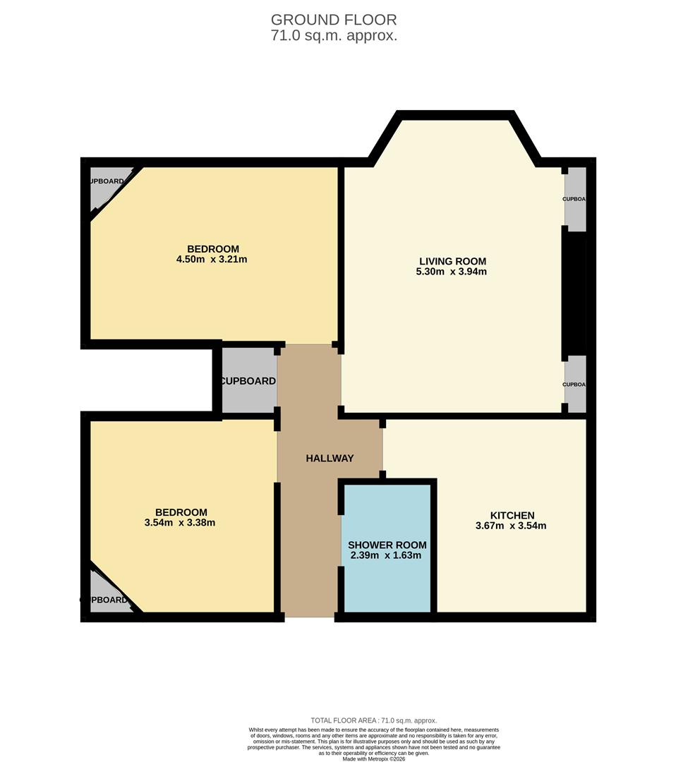 27, Kilberry Street, Dundee floorplan