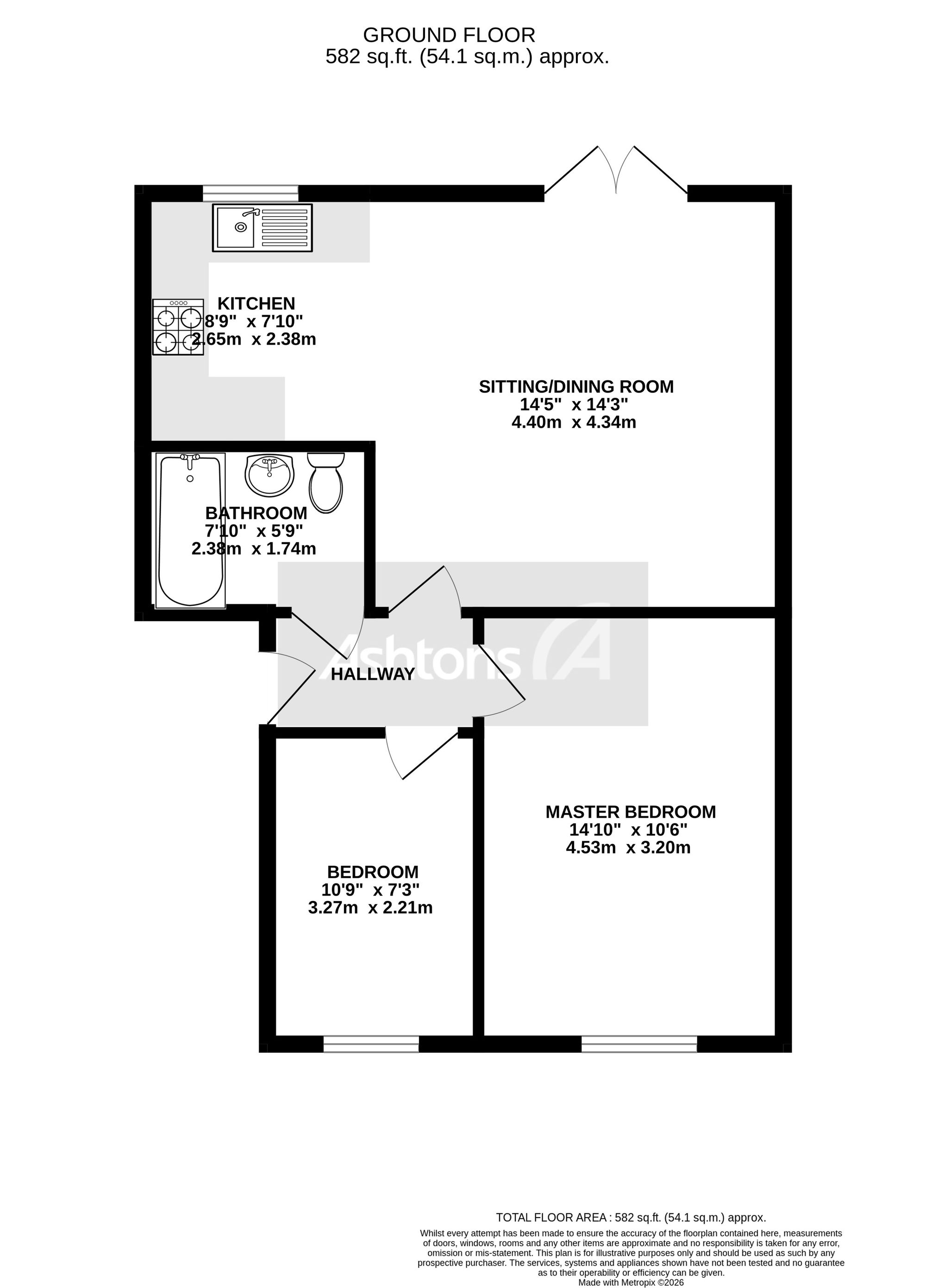 3 Parkside Avenue, Skelmersdale floorplan