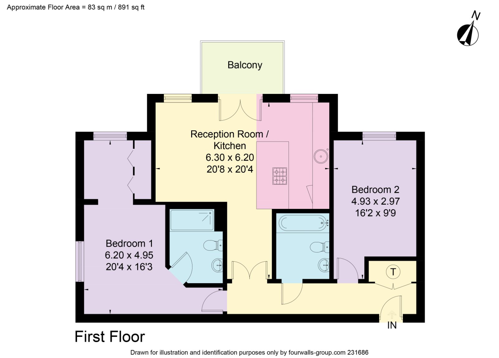 10 Victoria Mansion,, Victoria Close, Hertfordshire floorplan