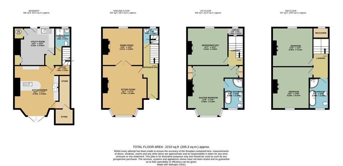 Wellington Esplanade, Lowestoft, Suffolk floorplan