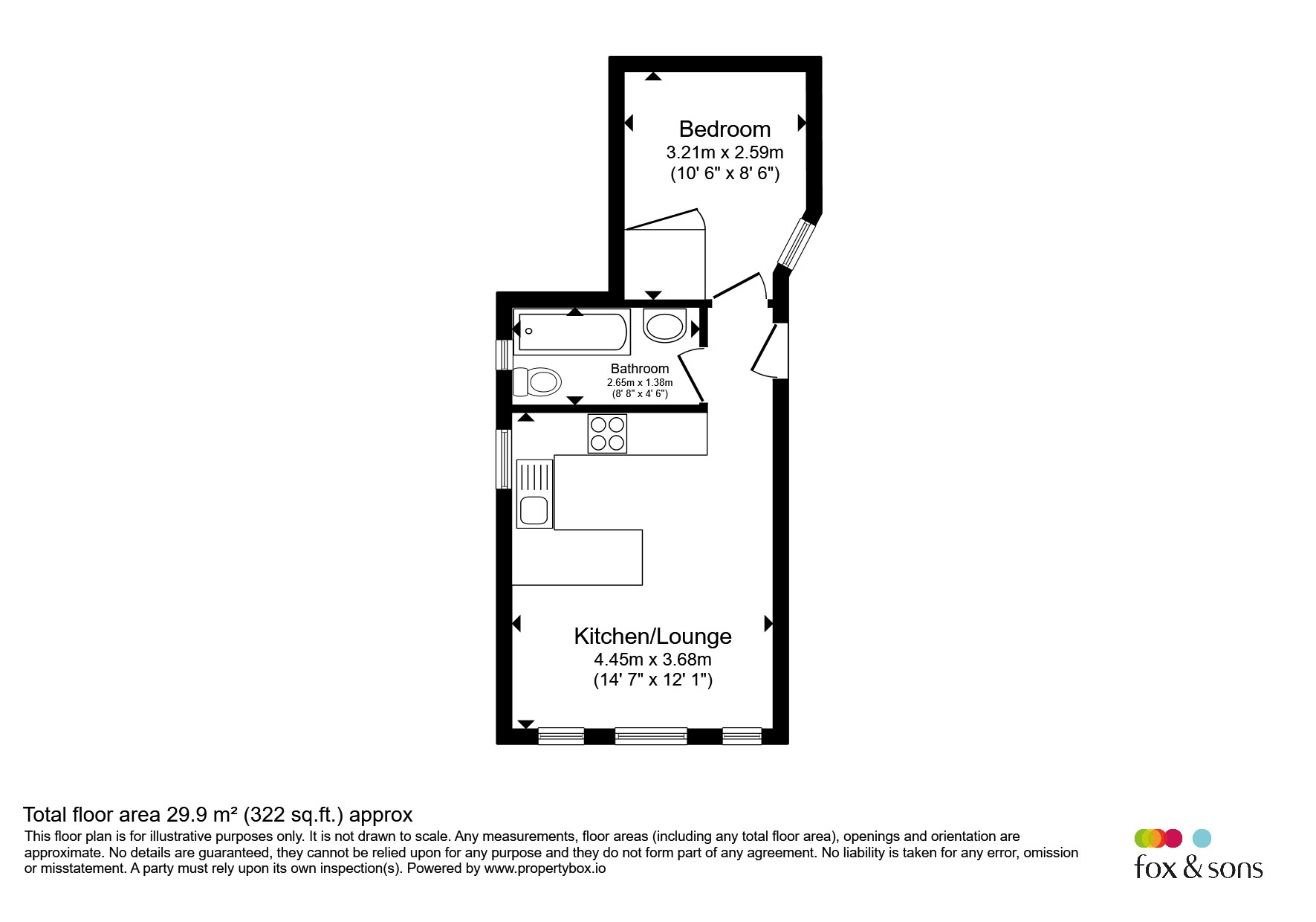 Flat E, 152a, Freshfield Road, Brighton floorplan