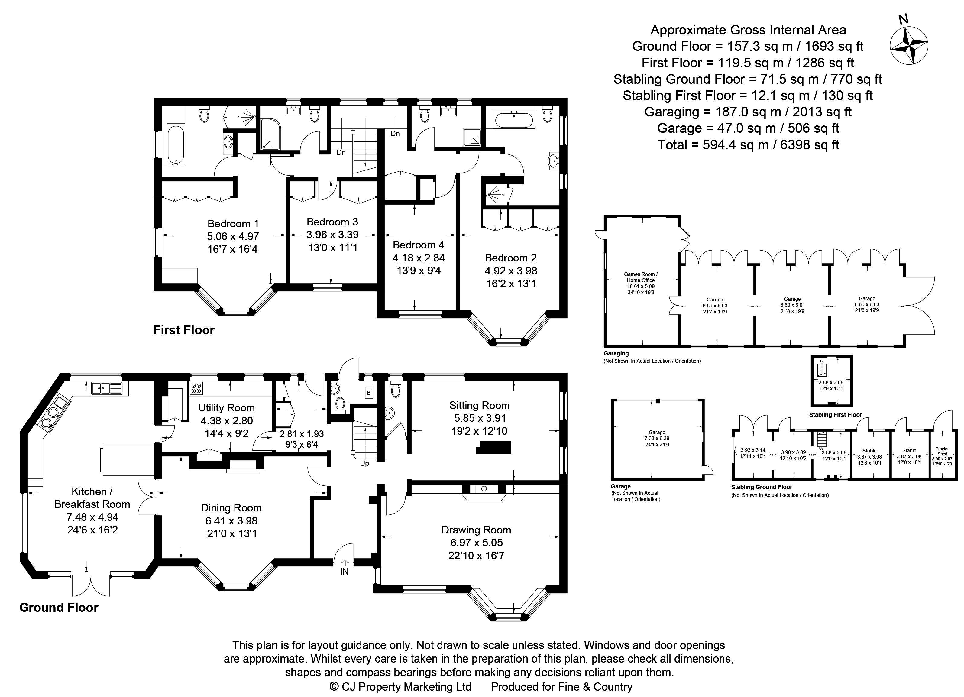 4 Bedrooms Detached house for sale in Denham, Quainton, Aylesbury HP22