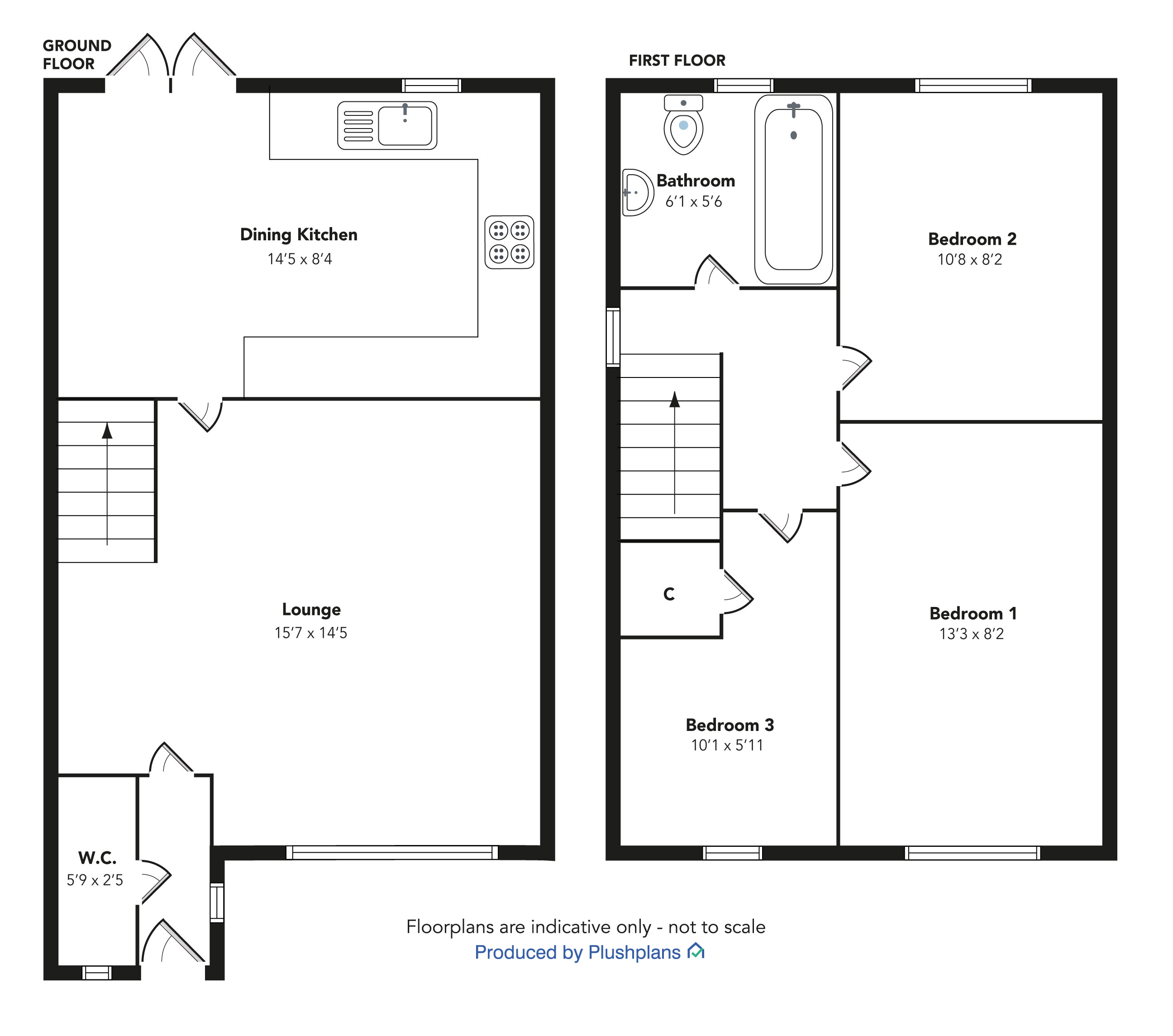 24, Alloway Crescent, Paisley floorplan