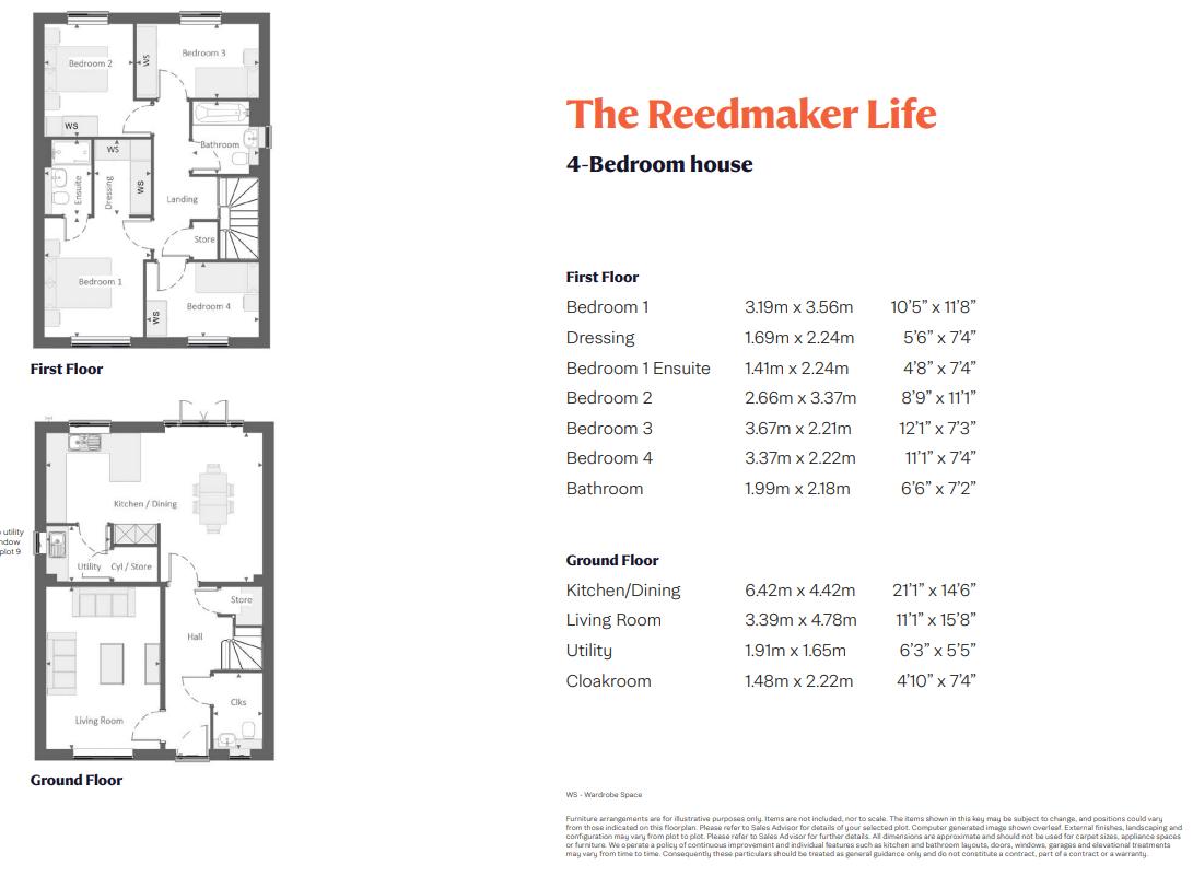 The Reedmaker, Woodside Way, Great Dunmow floorplan