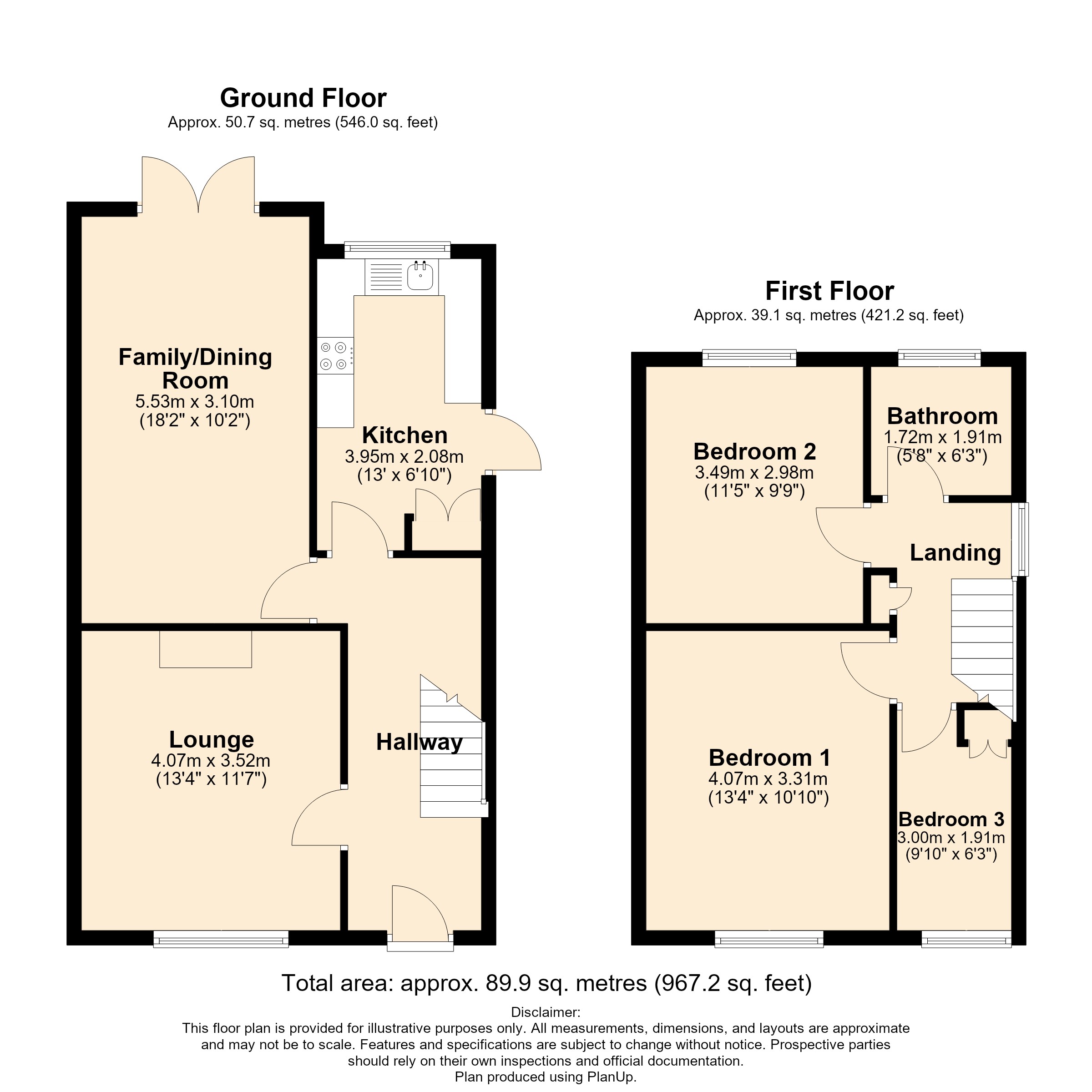 15, Deans Way, Warwickshire floorplan