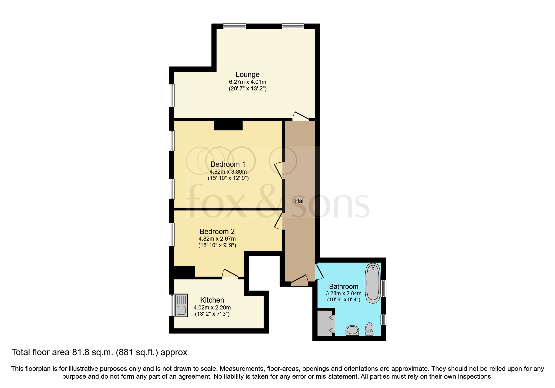 High Street, Hailsham BN27, 2 bedroom flat for sale 61251728