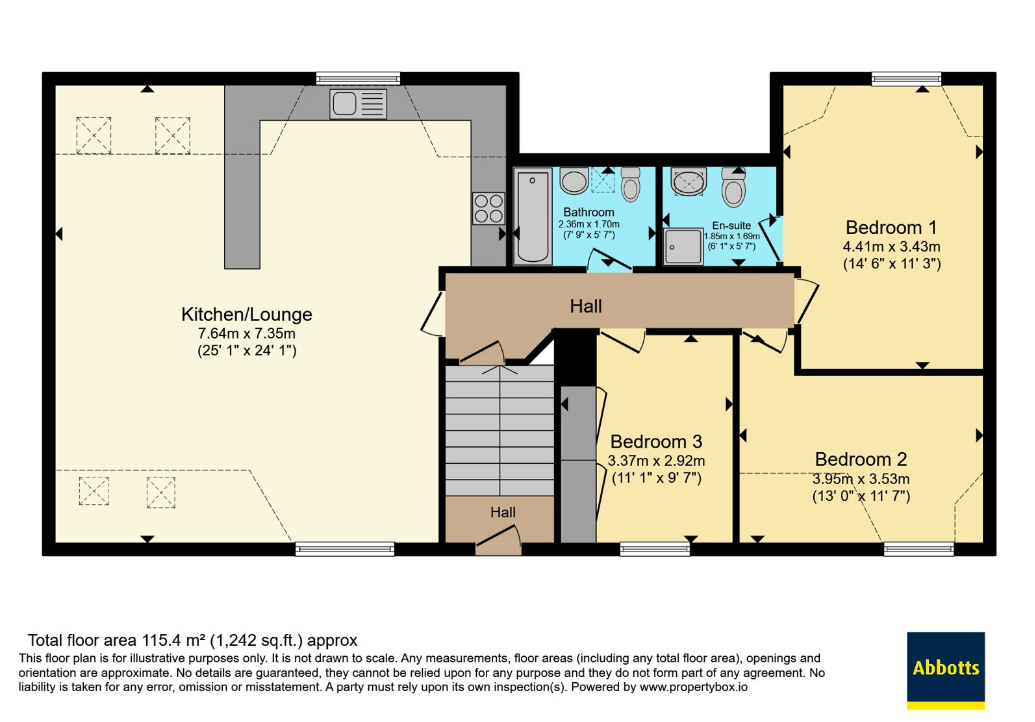 Apartment, Bury St. Edmunds floorplan