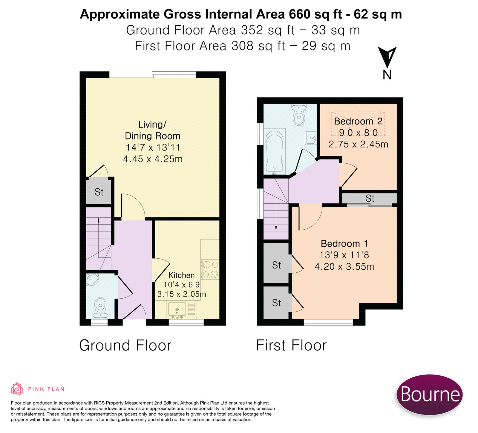 5, Priestly Gardens, Woking floorplan