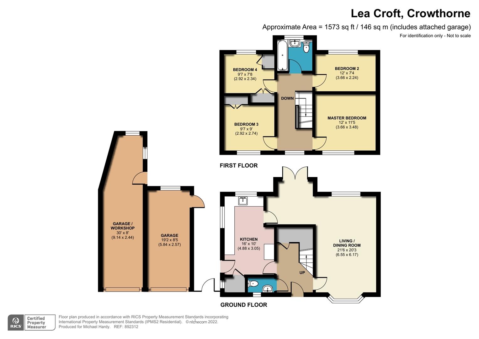 Lea Croft Crowthorne, Berkshire RG45, 4 bedroom detached house for sale