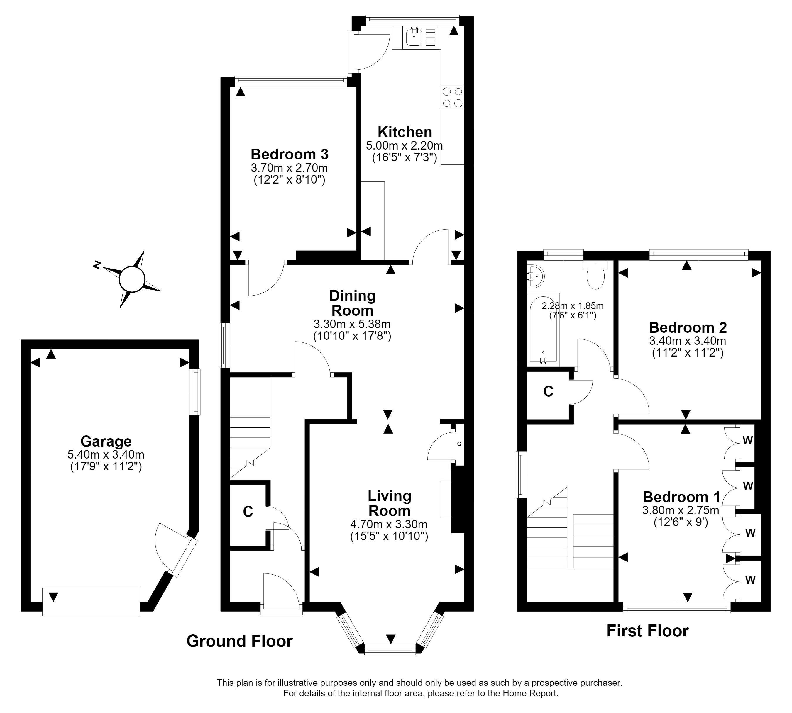 5, Southfield Farm Grove, Duddingston, Edinburgh floorplan
