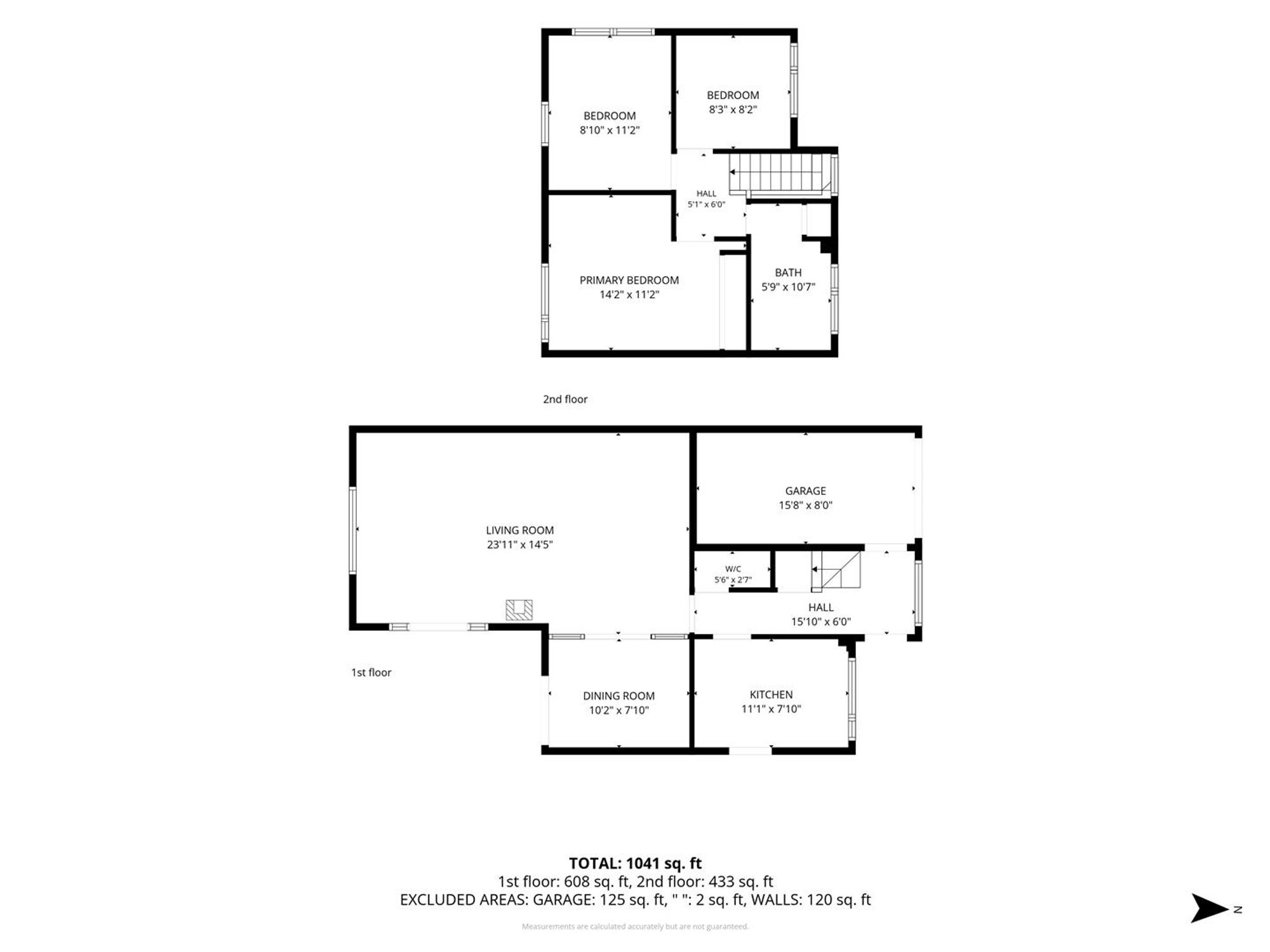 1 Normandy Close, Warwick floorplan