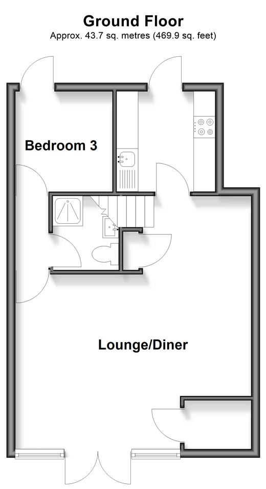 Upper Street Kingsdown, Deal floorplan