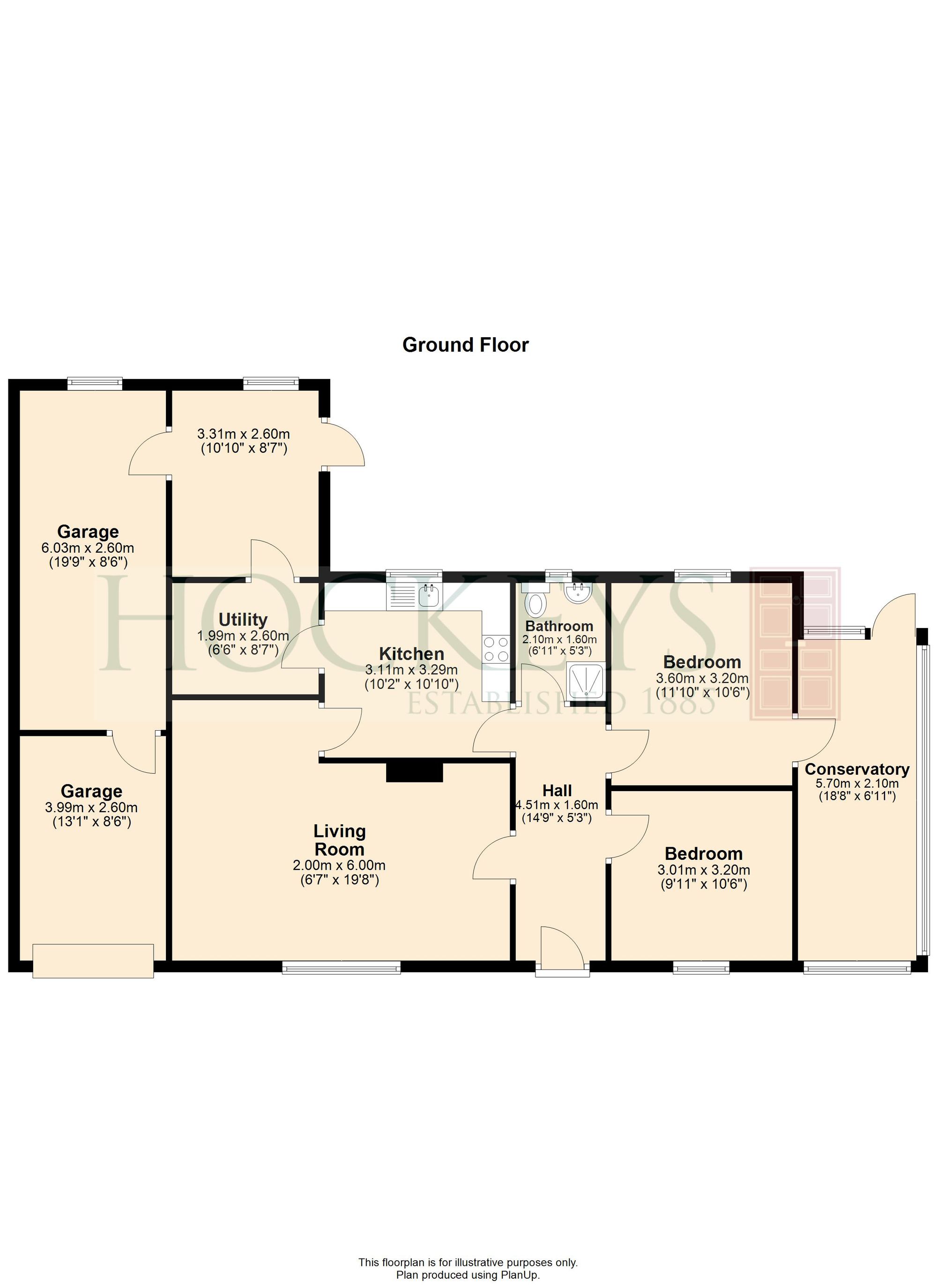 3 Thorns Close, Newmarket floorplan