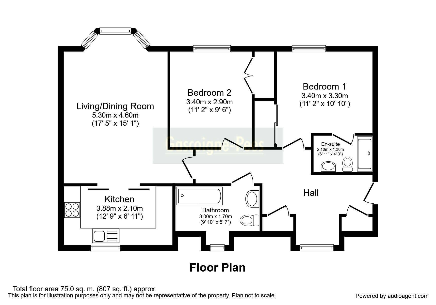 8, Dorking floorplan