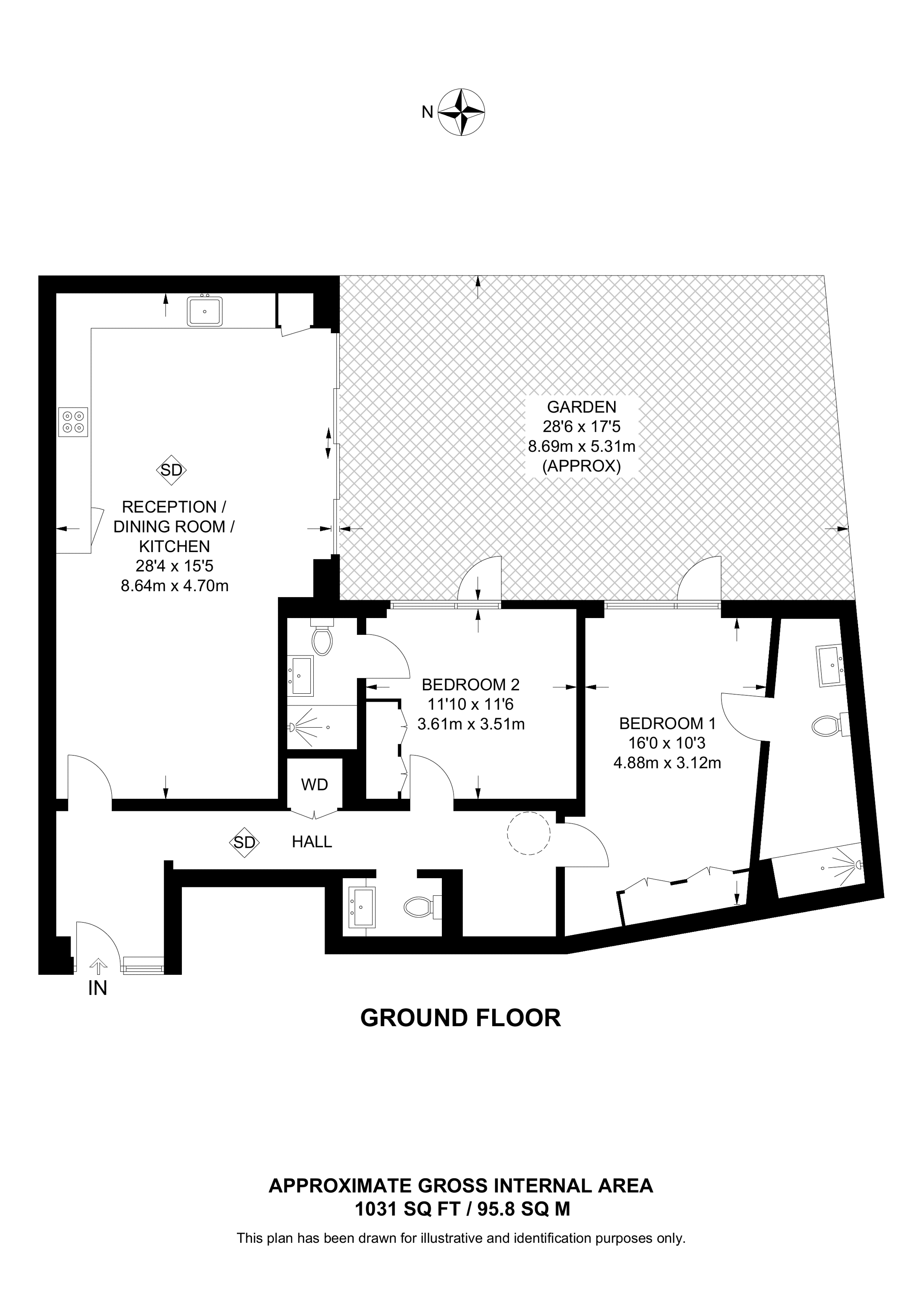Kingsmead Road, Streatham Hill SW2, 2 bedroom property for sale