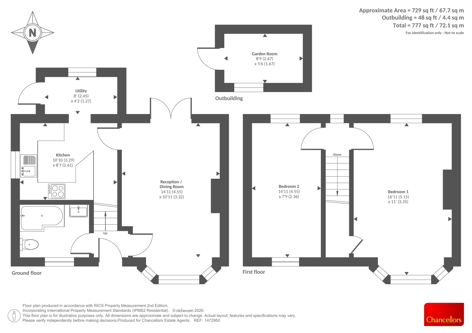 249 GUILDFORD ROAD, Lightwater, Lightwater floorplan