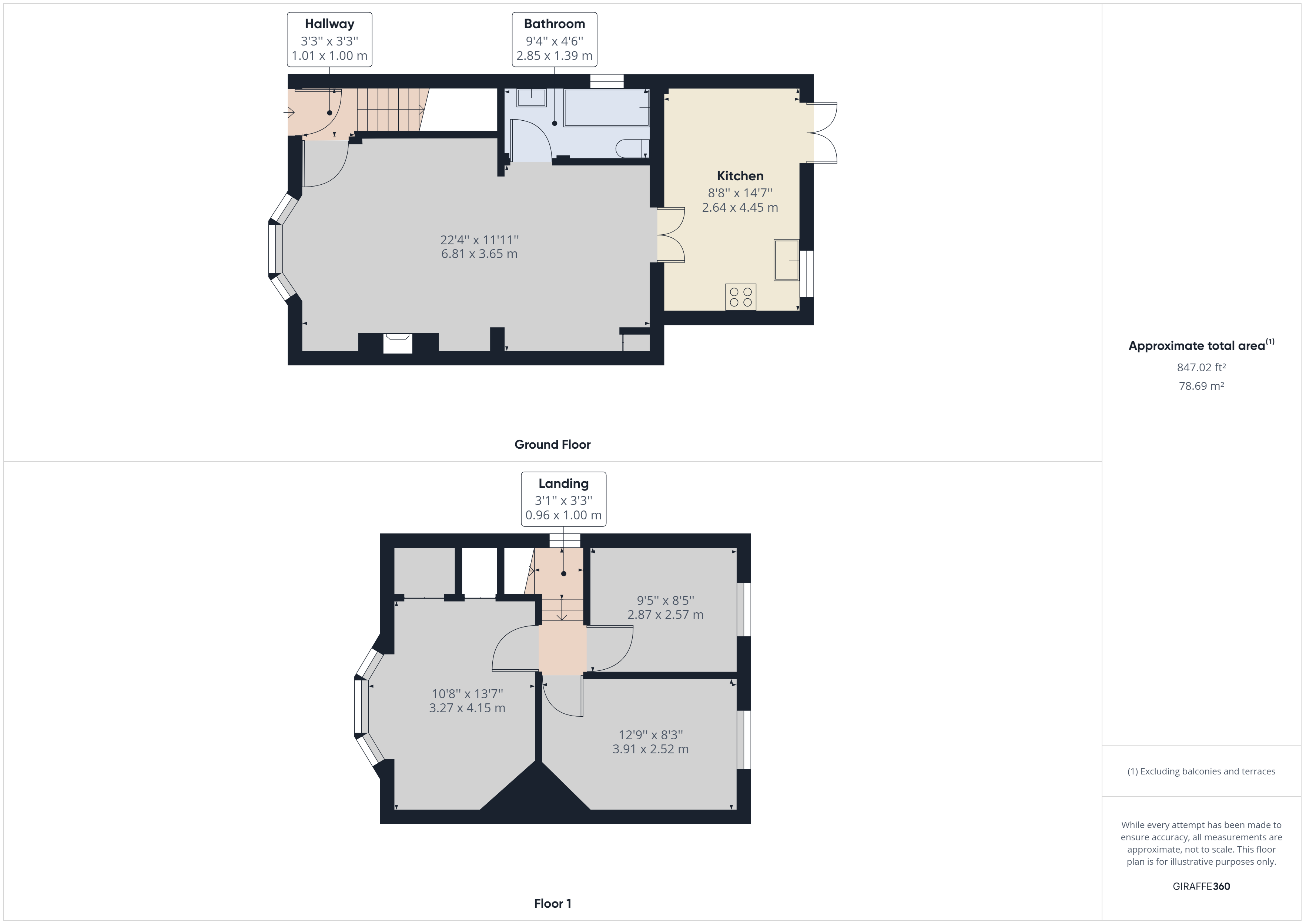 19, Bethune Road, Horsham floorplan