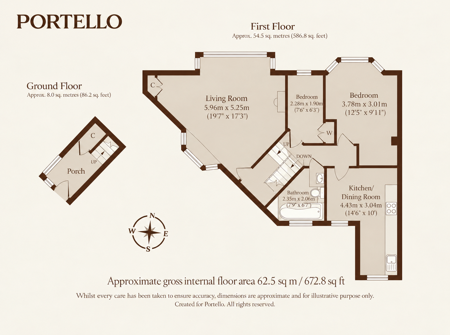 Robertson Road, Brighton floorplan