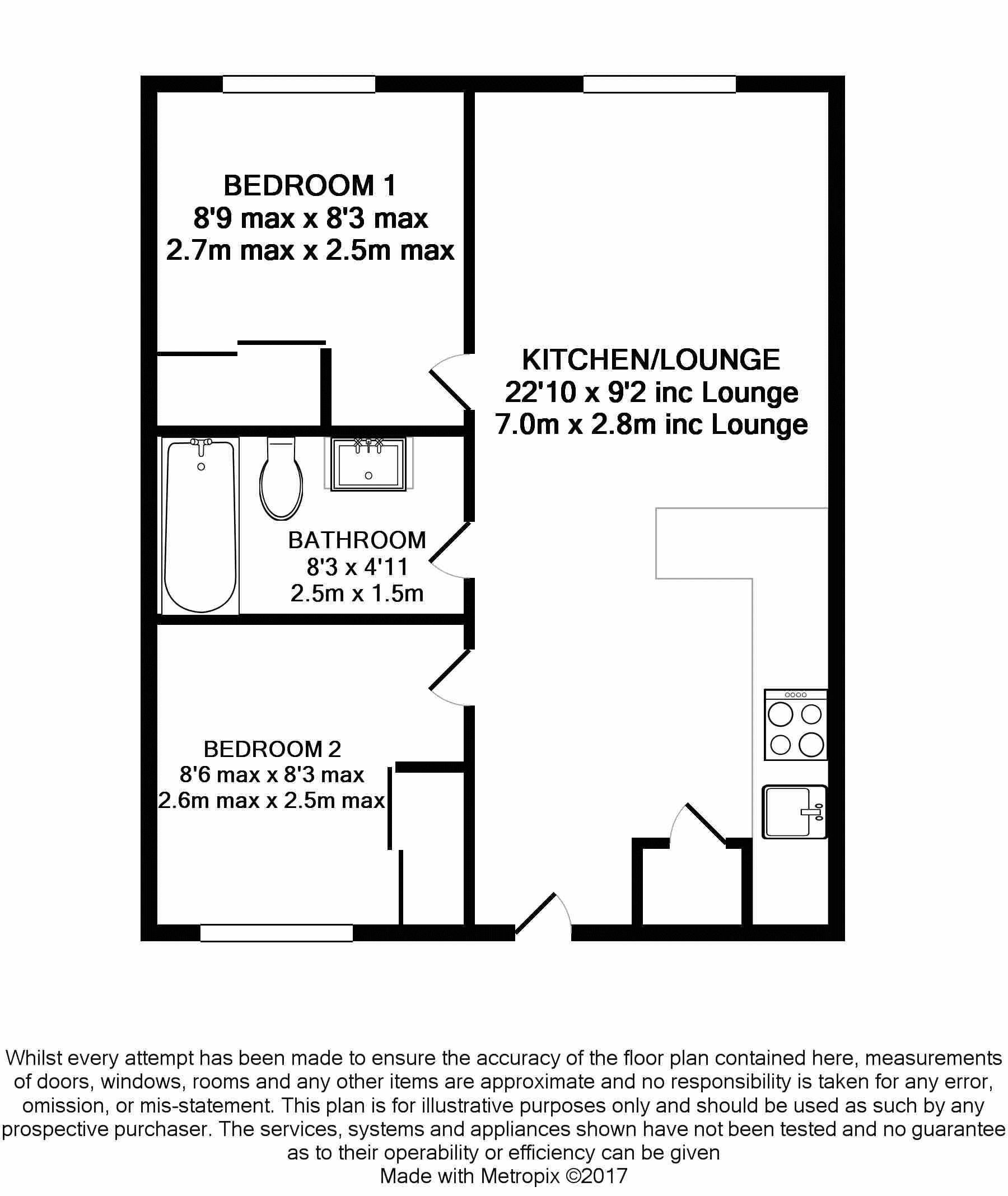 2 Bedrooms Flat for sale in Scarbrook Road, Croydon CR0