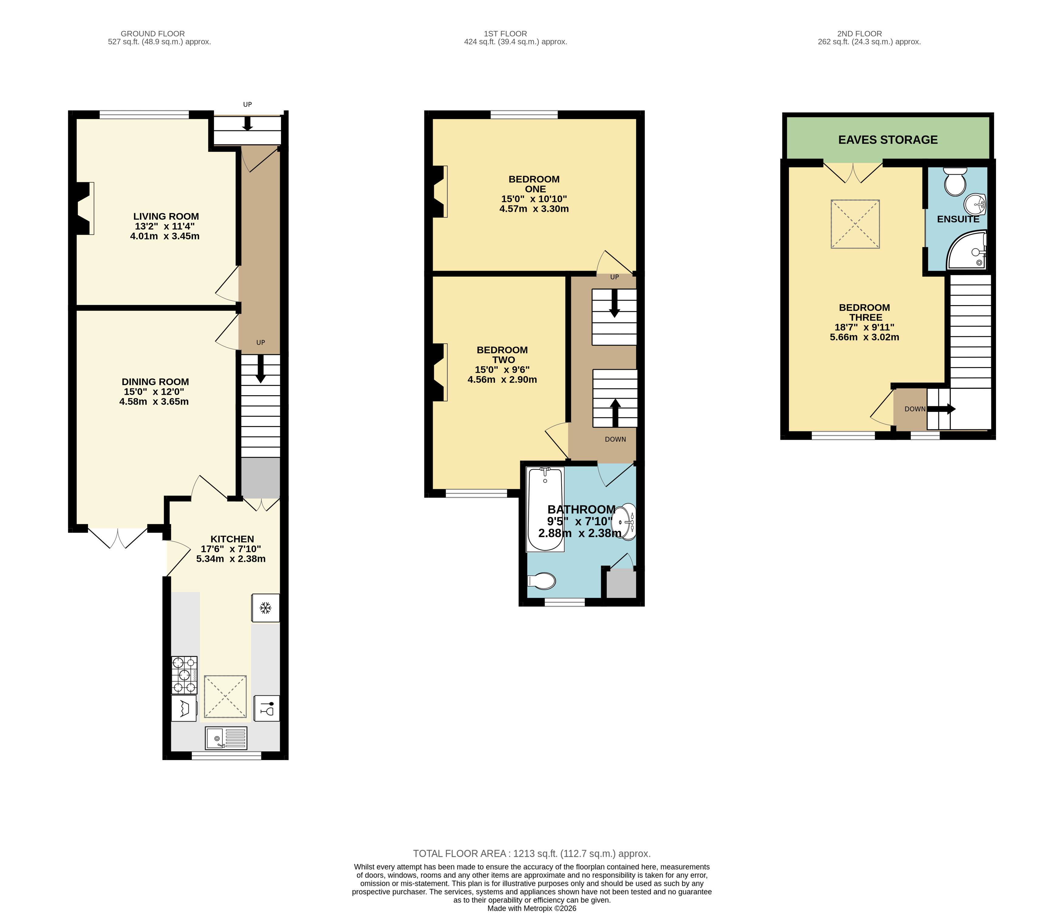 62, Hawthorn Road, Altrincham floorplan