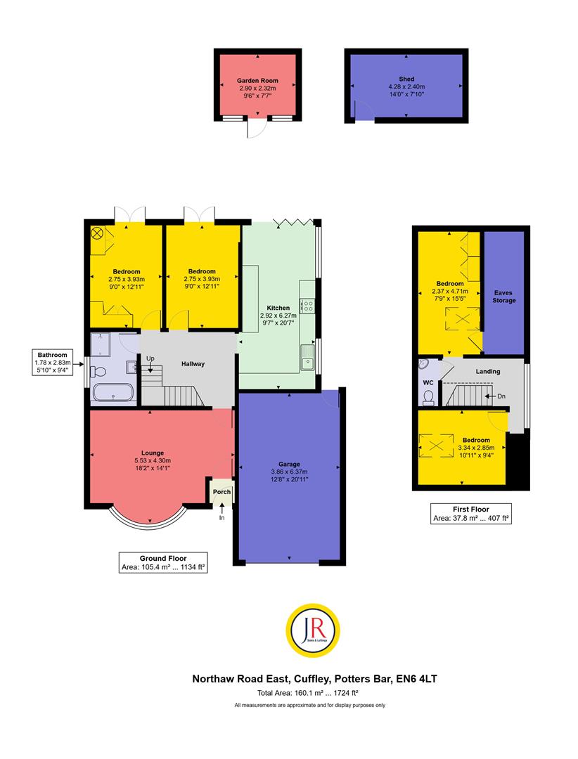 2, Northaw Road East, Potters Bar floorplan