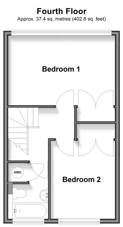 Lodge Road, Wallington floorplan
