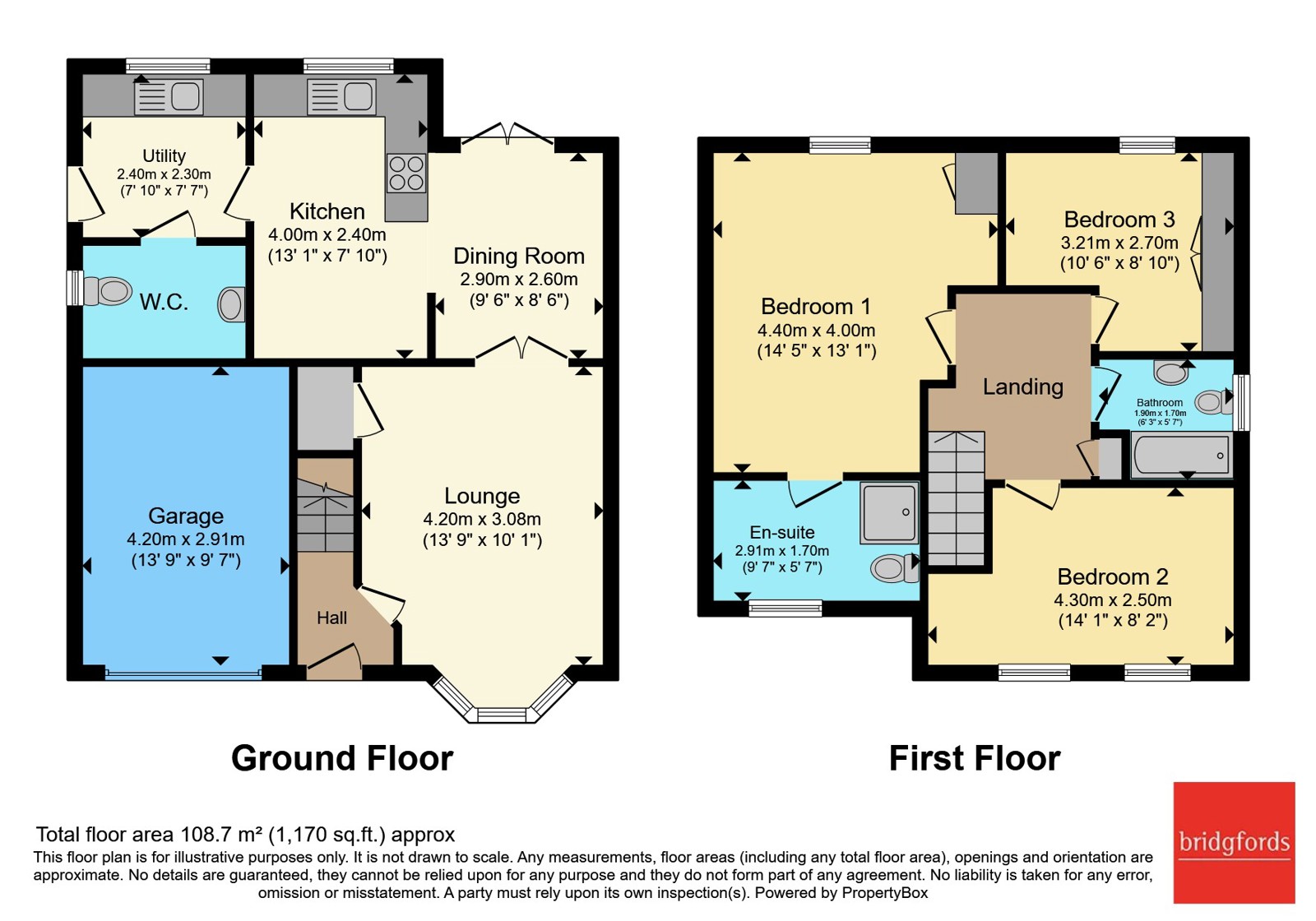 22, Tanners Close, Chorley floorplan