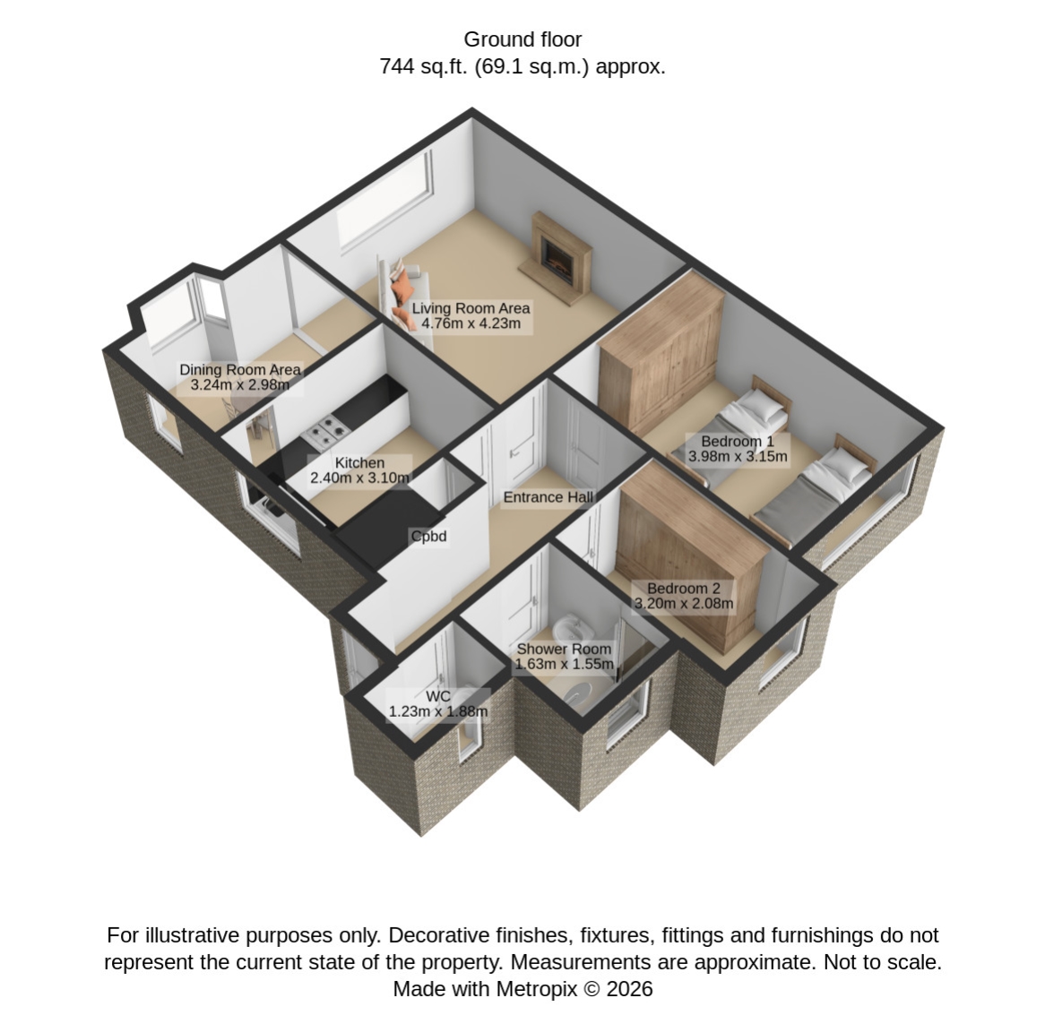 35, Glendower Park, Leeds floorplan