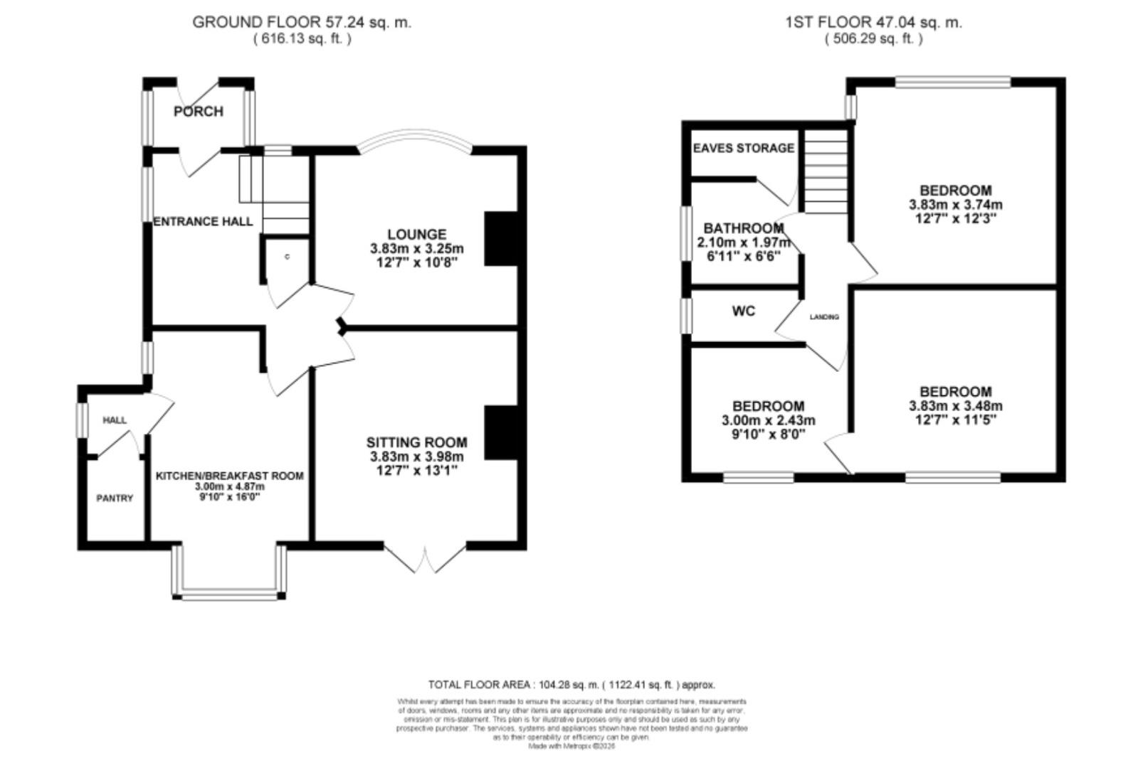 41, Southport Road, Liverpool floorplan