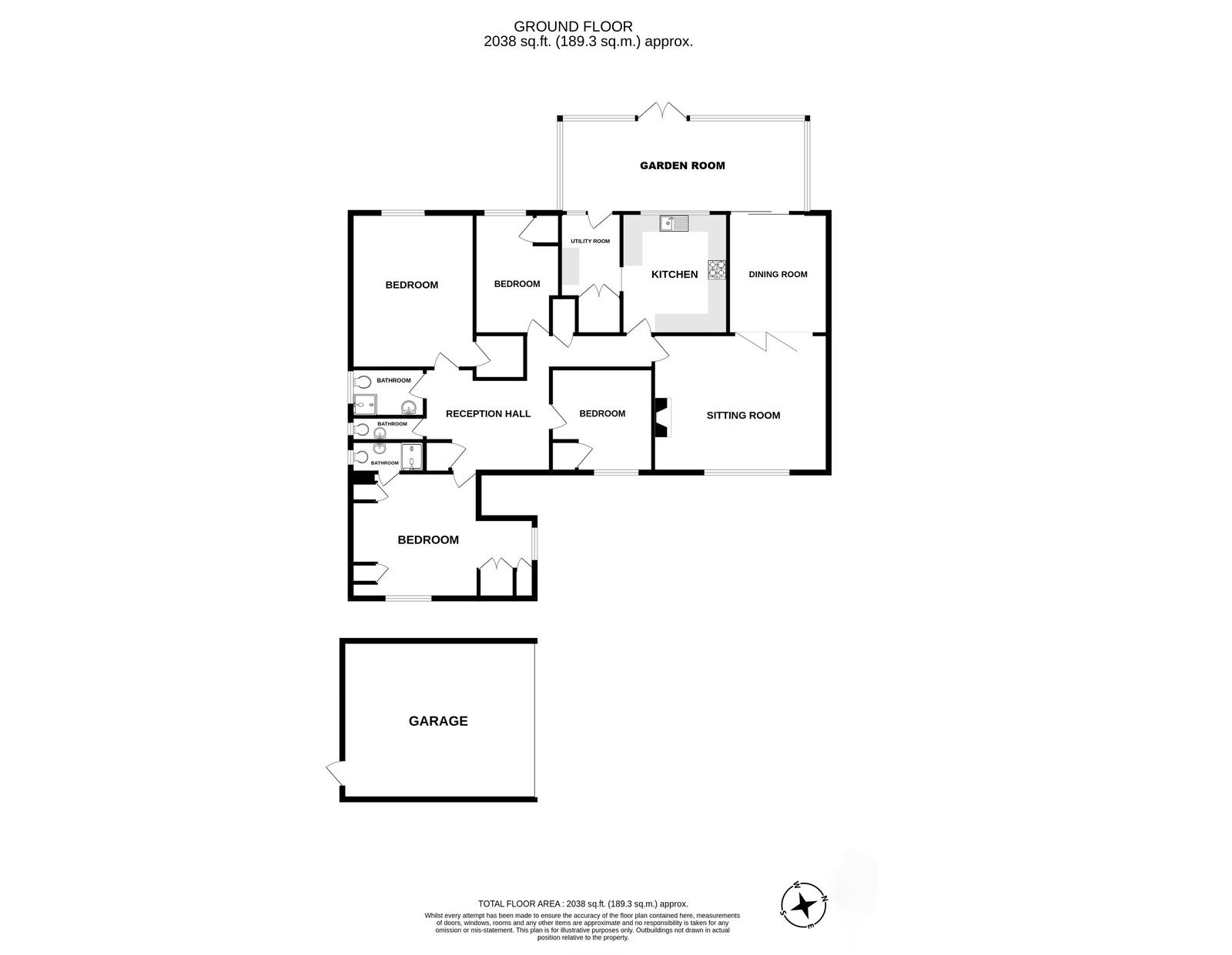 3, Little Henleys, Hunsdon floorplan