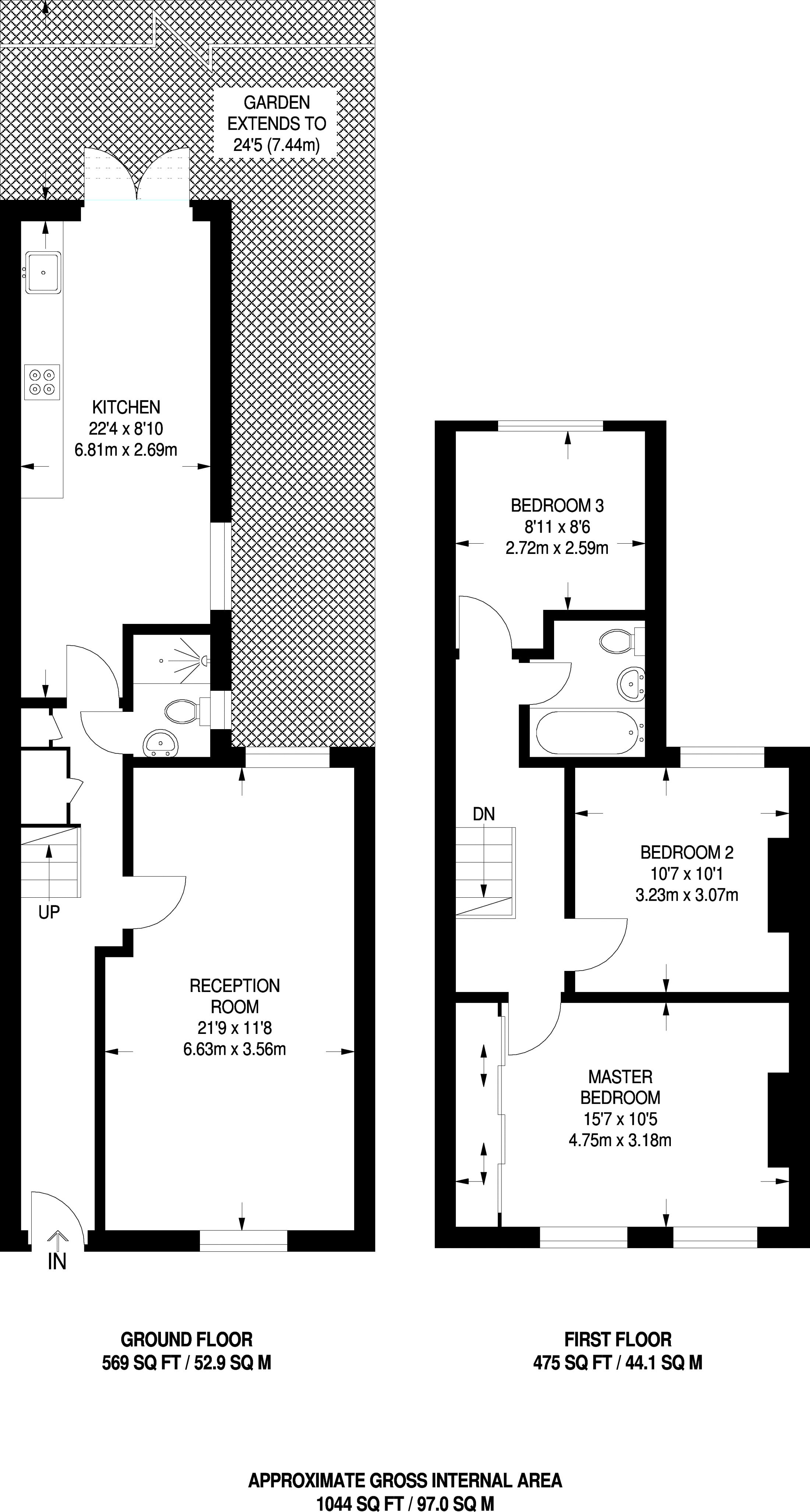 2 Bedrooms  to rent in Lynton Road, Bermondsey SE1